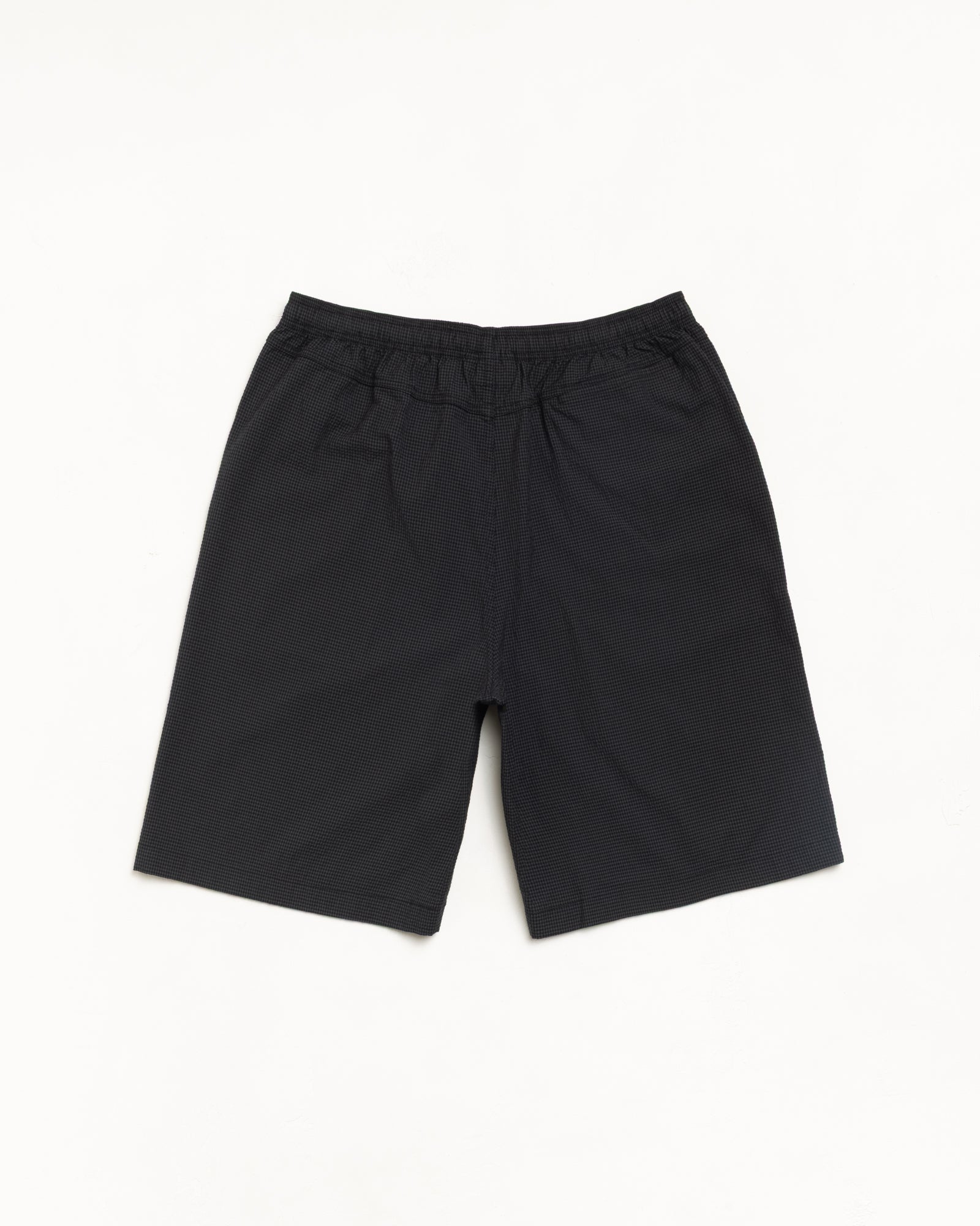 Baggy Seersucker Beach Short – Black | Shorts & Trunks | Stüssy