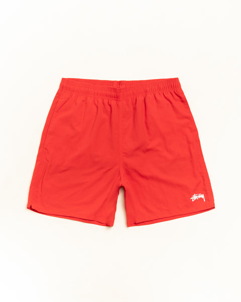 Stock Water  Short Unisex In Brite Red