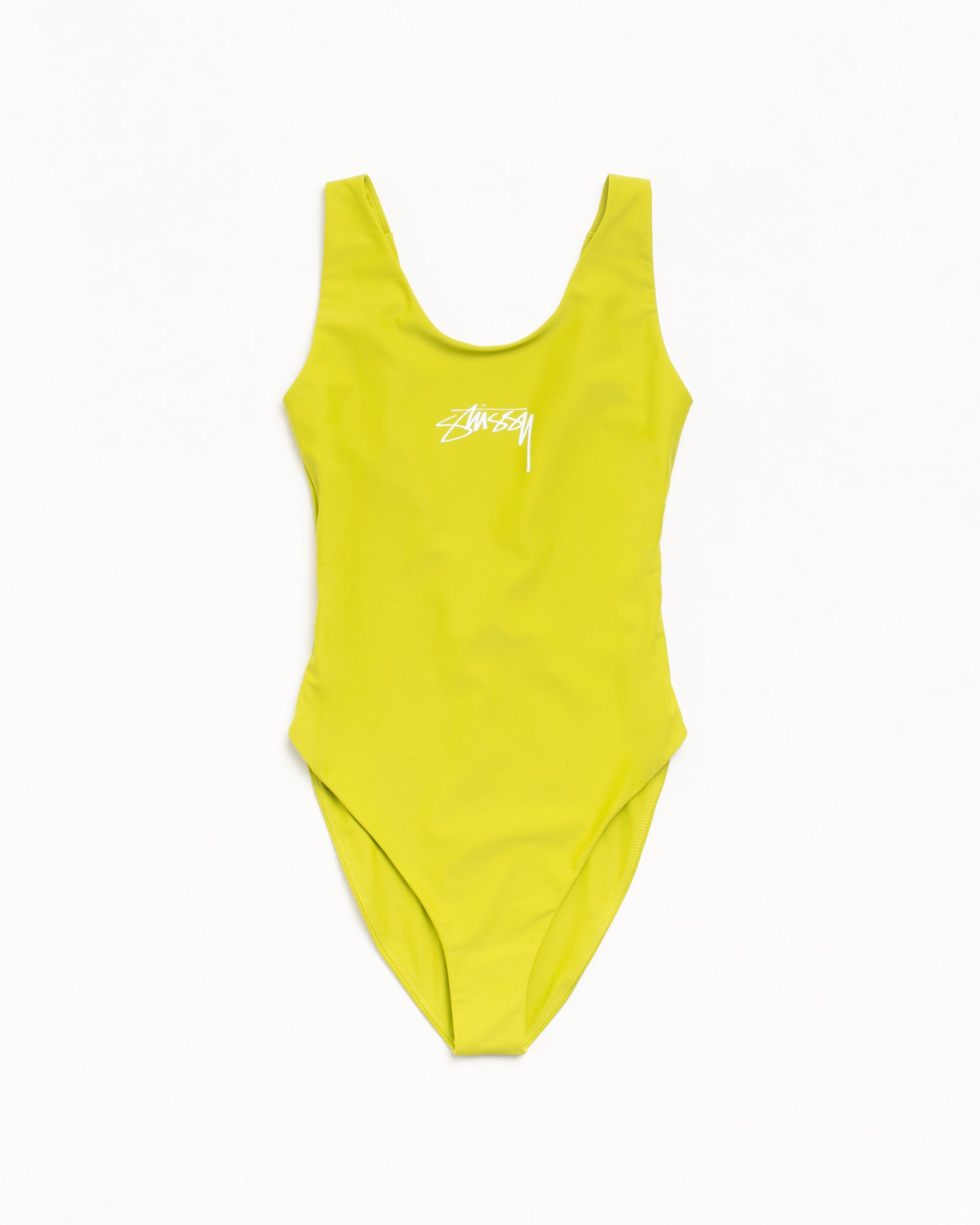 Surf Stock One Piece Swimsuit – Yellow | Swimwear | Stüssy