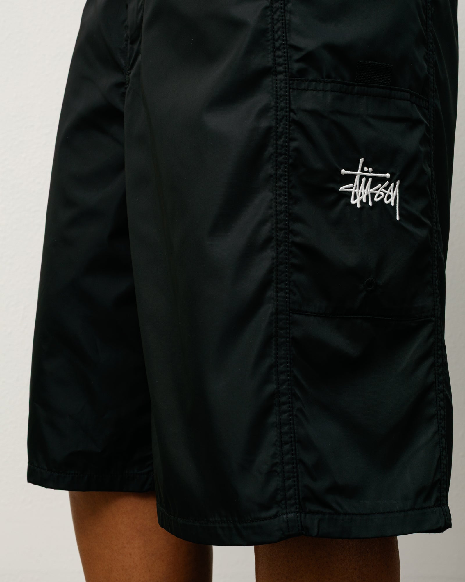 Paneled Board Short – Black | Bottoms | Stüssy