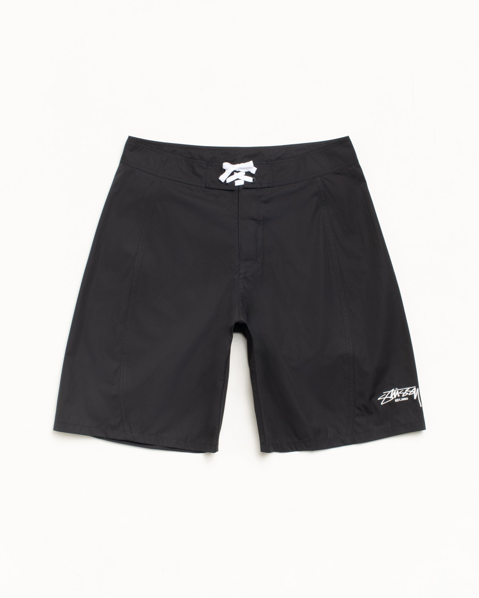 Curved Panel Board Short – Black | Shorts & Trunks | Stüssy