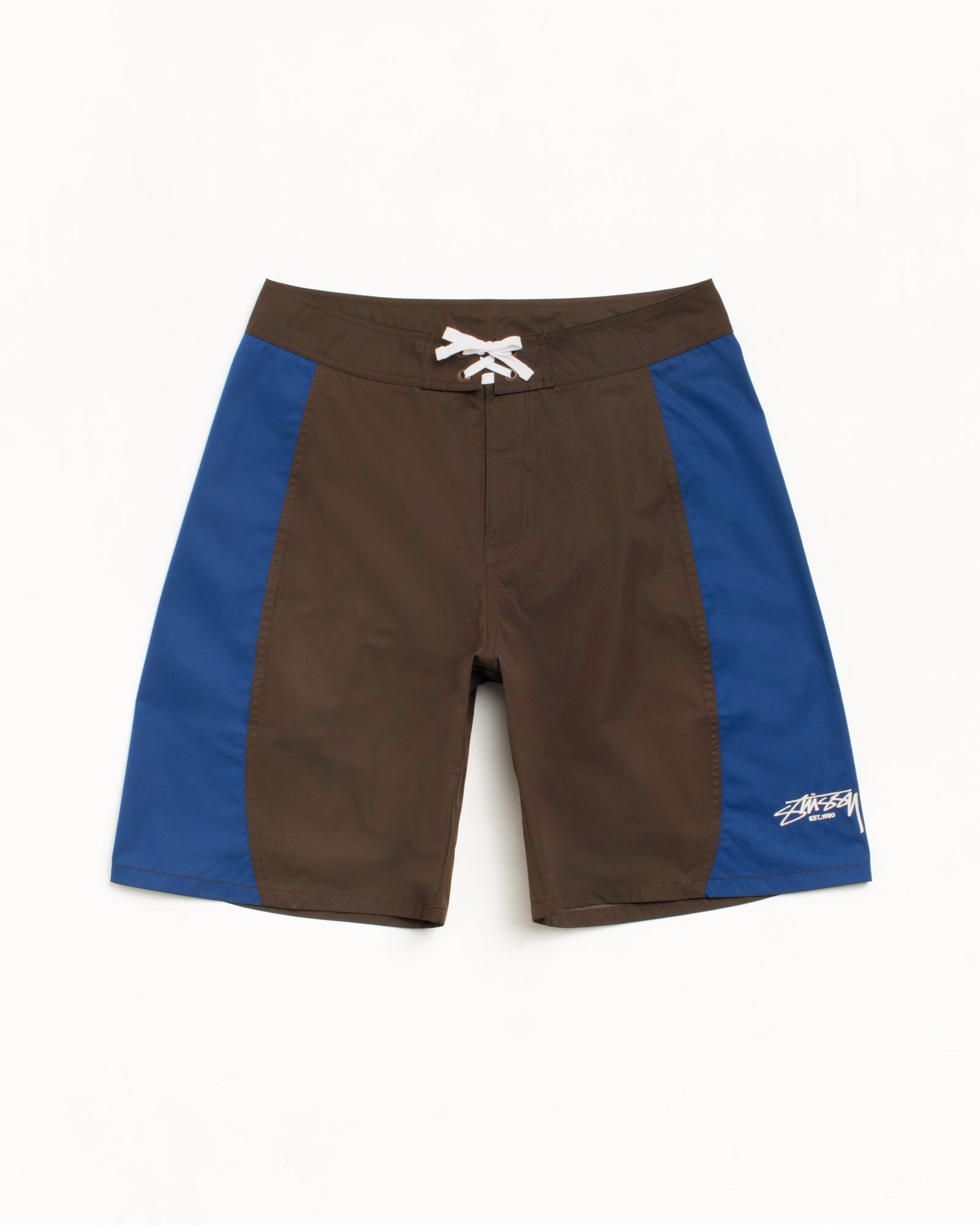 Curved Panel Board Short Mens Regular In Brown