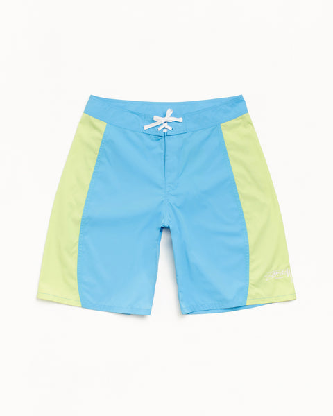 Curved Panel Board Short Mens Regular In Lt. Blue