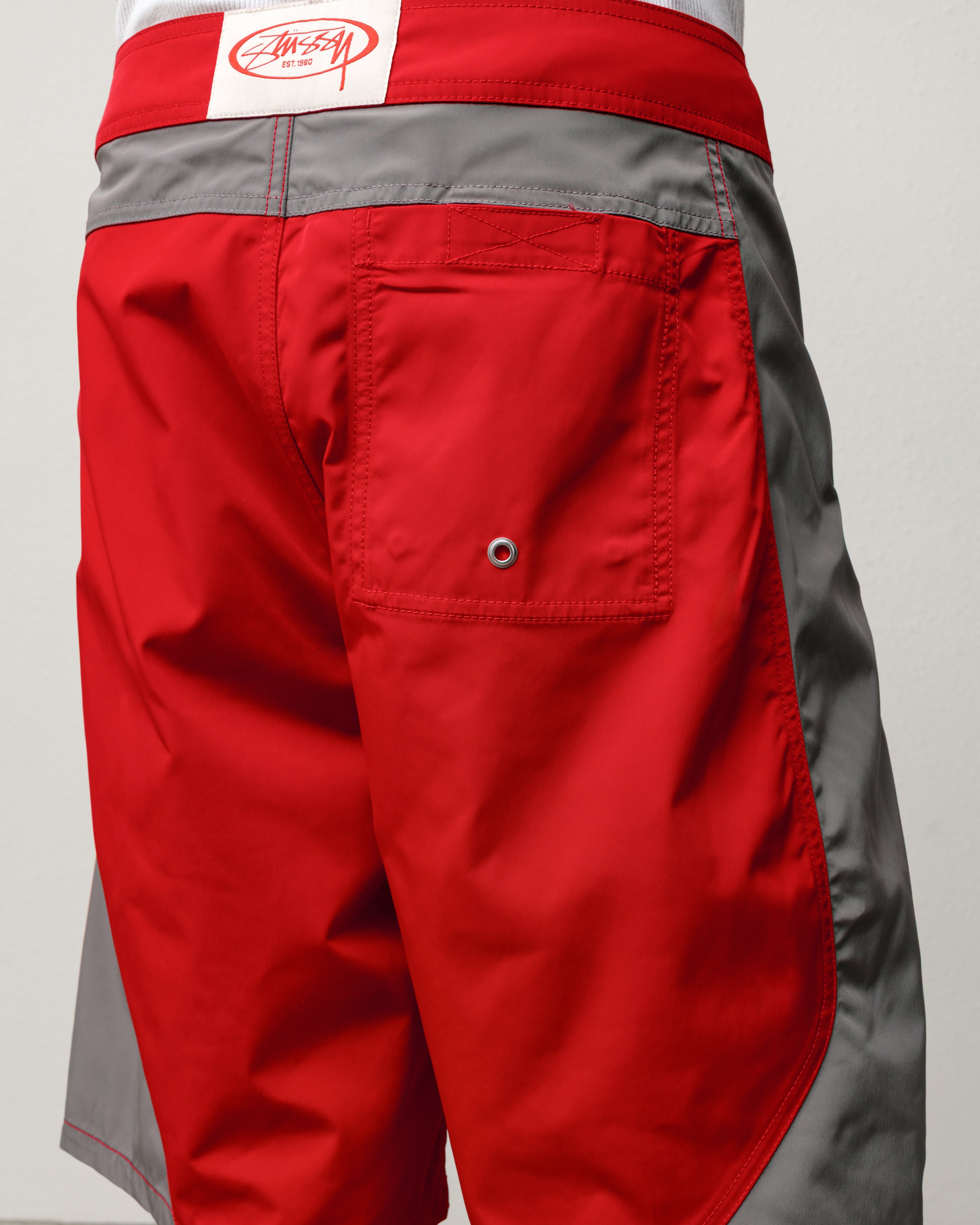 Octane Board Short – Red | Shorts & Trunks | Stüssy