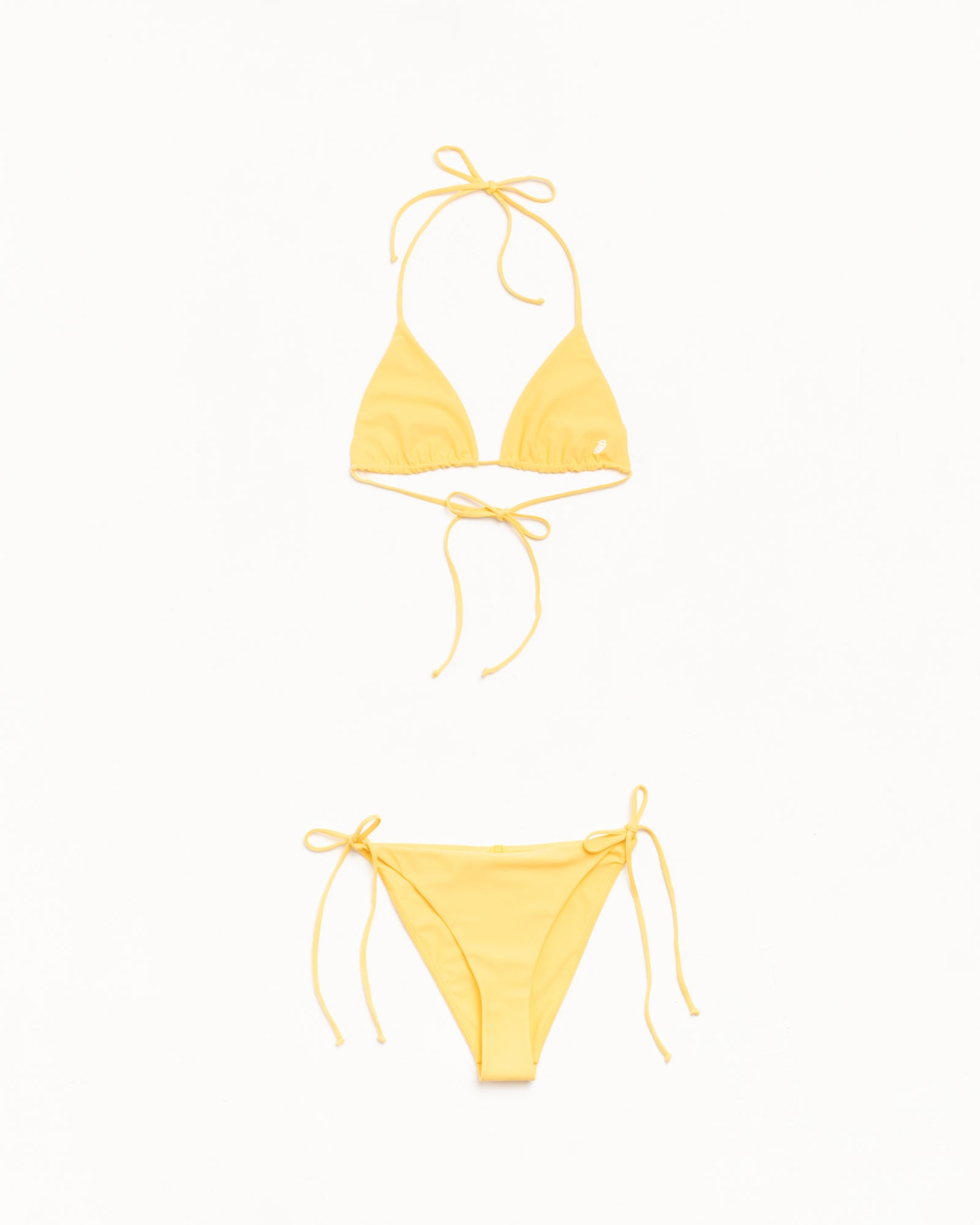 Triangle Bikini Top Womens Regular In Orange