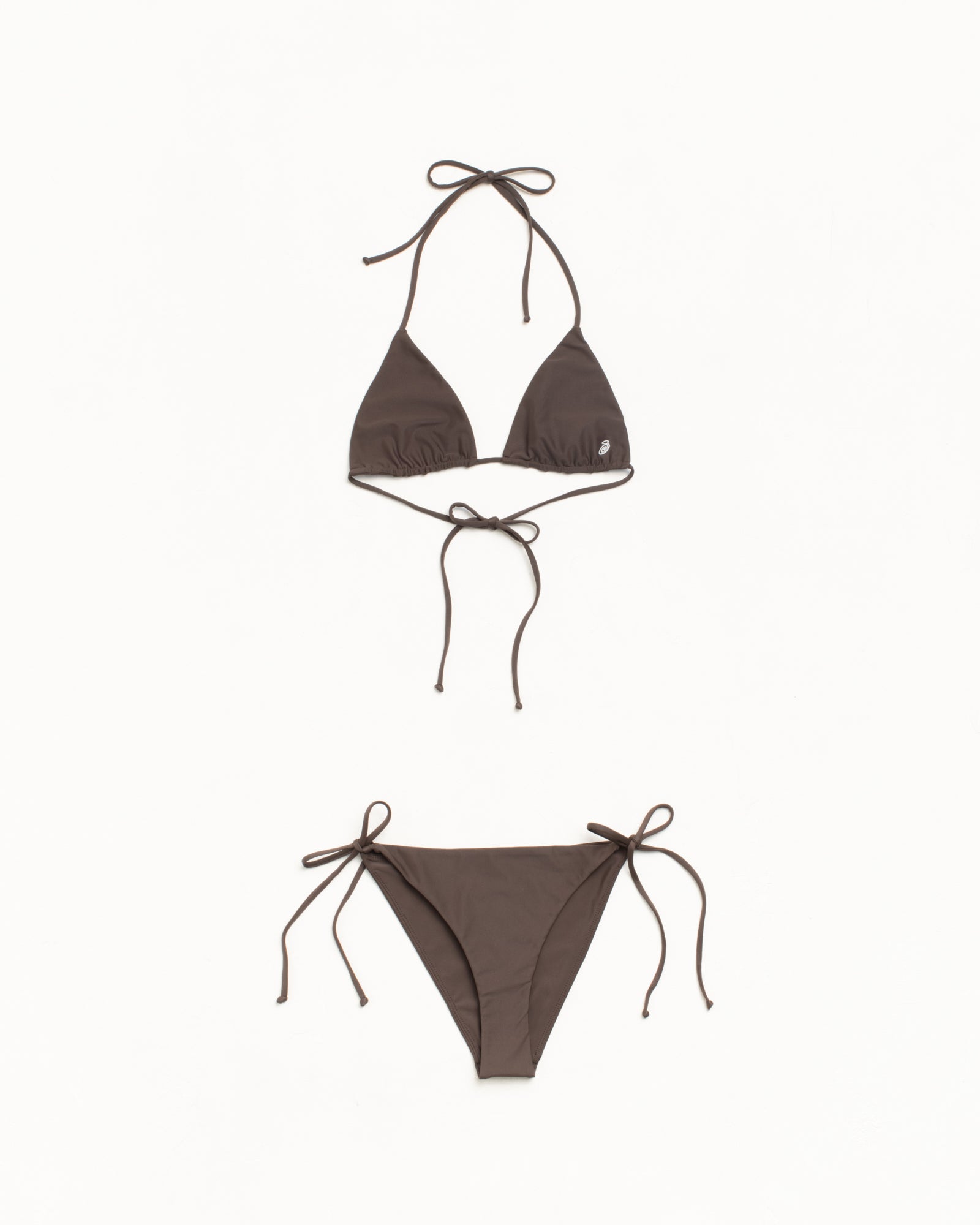 Stüssy Side Tie Bikini Bottom Womens in the color Brown