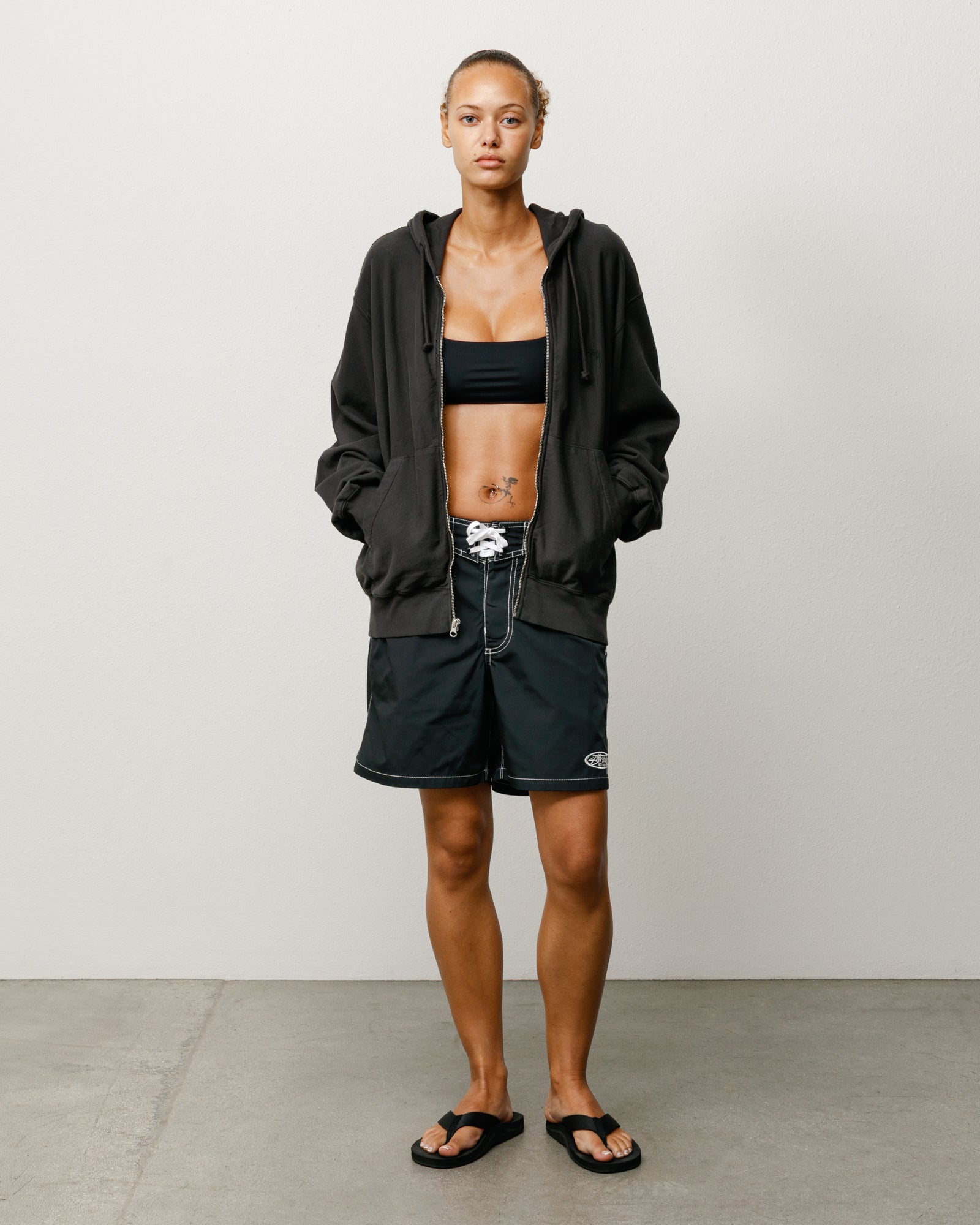 Coastal Board Short in Black