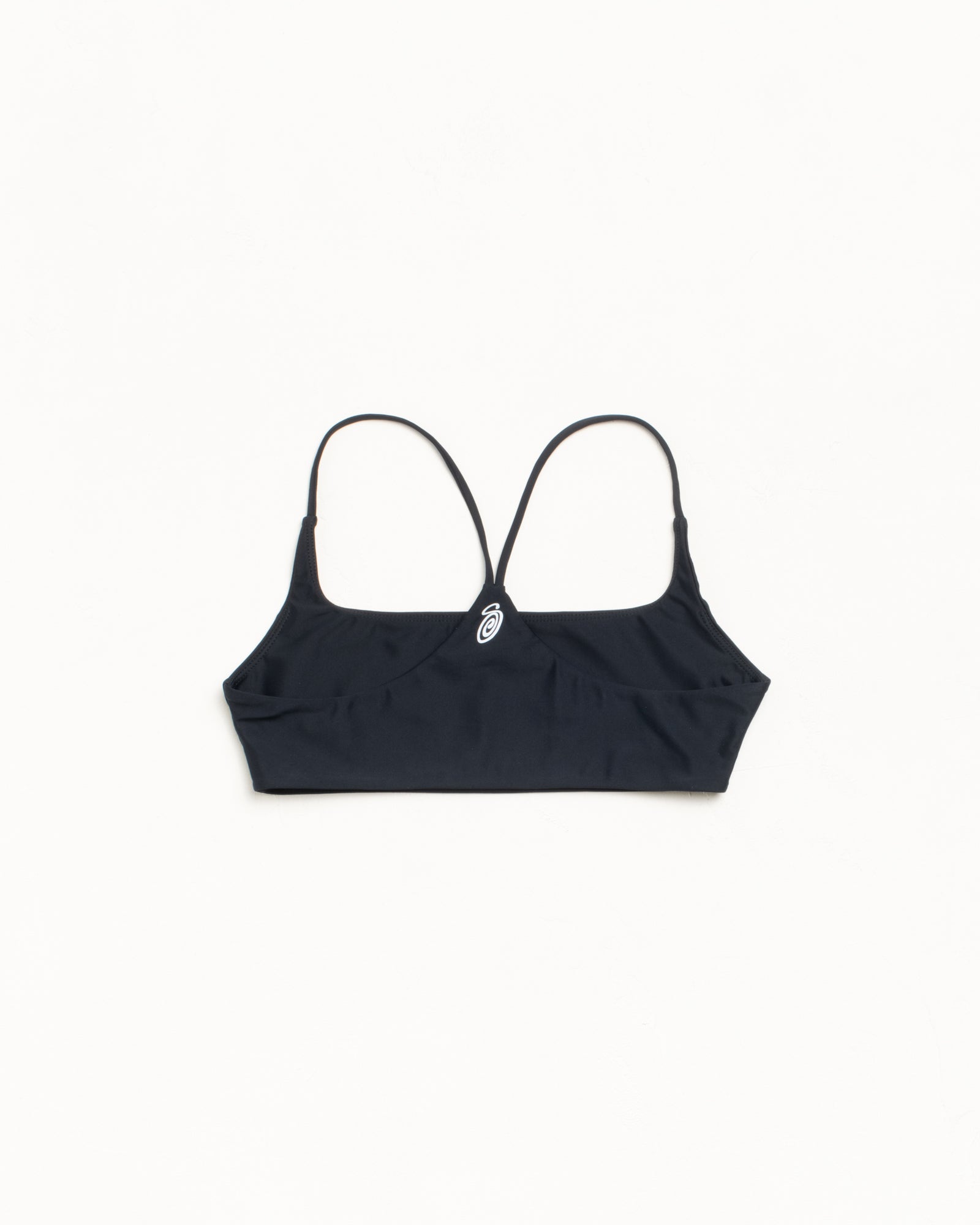 Stüssy Halter Bikini Top Womens in the color Black