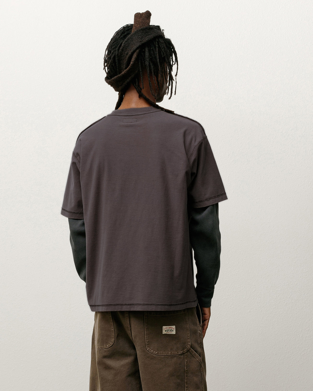 Lazy Tee – Faded Black | Tees | Stüssy