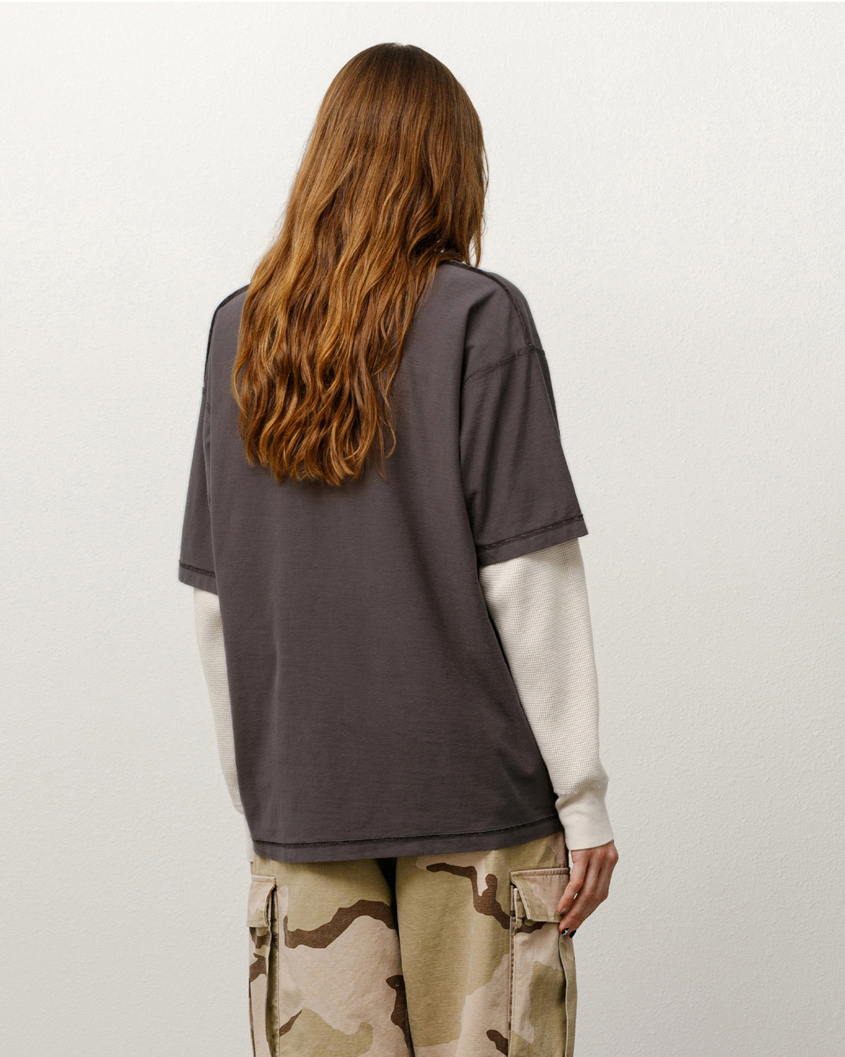 Lazy Tee – Faded Black | Tees | Stüssy