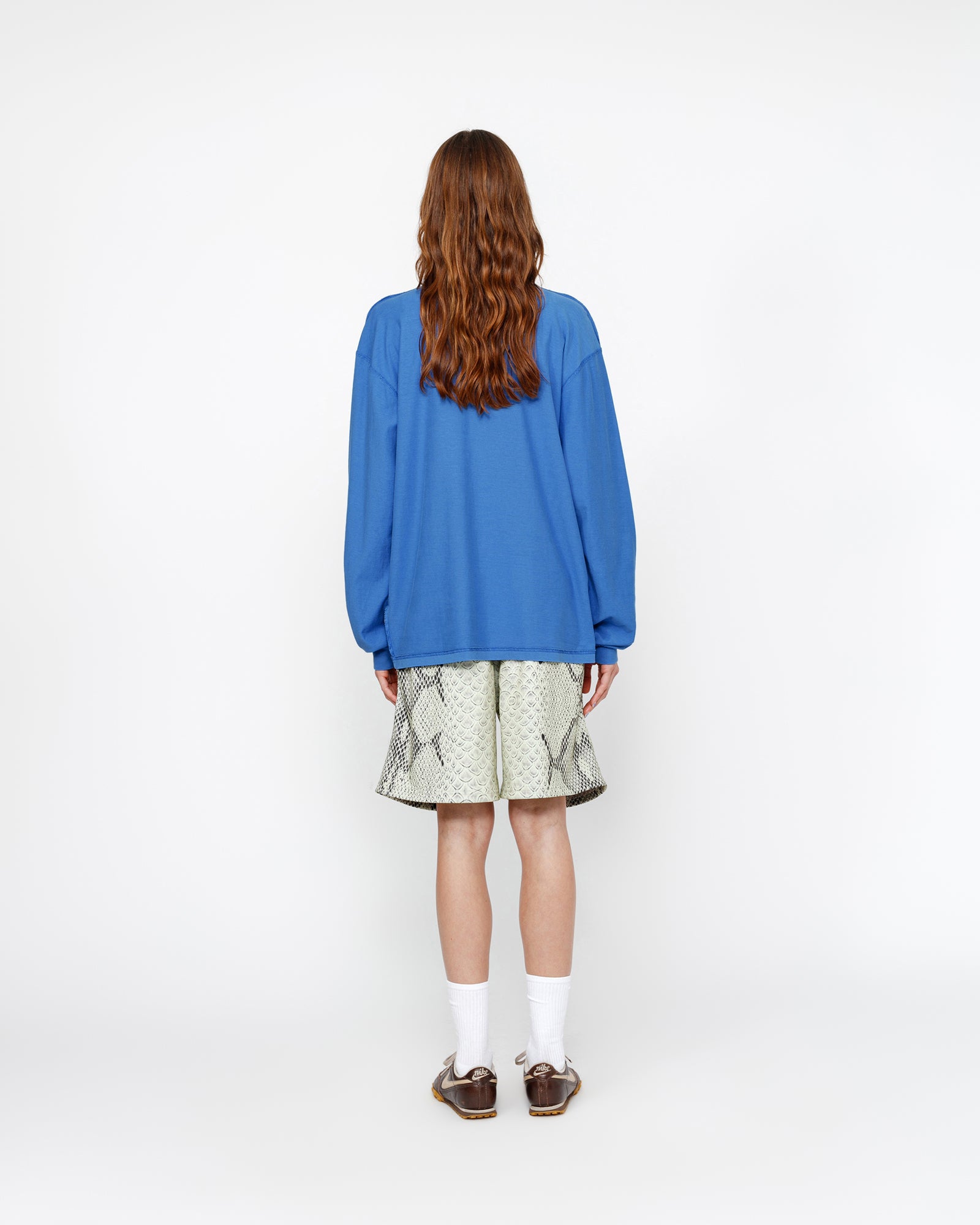 STÜSSY LAZY LONGSLEEVE TEE OCEAN LONGSLEEVE