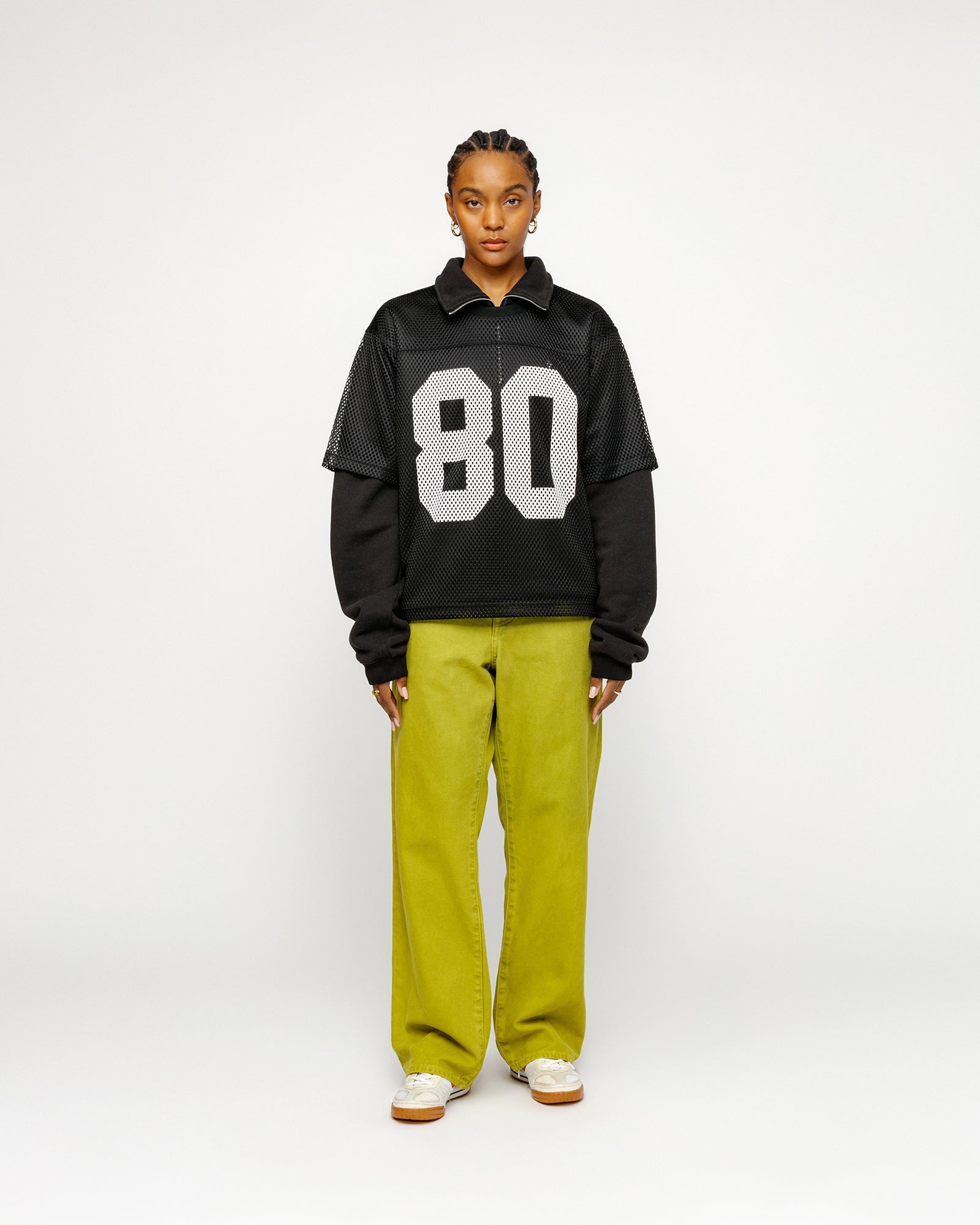 Team Jersey 80 in black – Stüssy