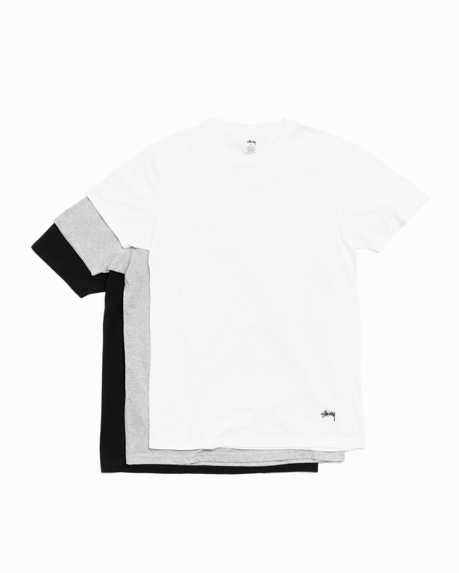 STÜSSY UNDERSHIRTS 3 PACK