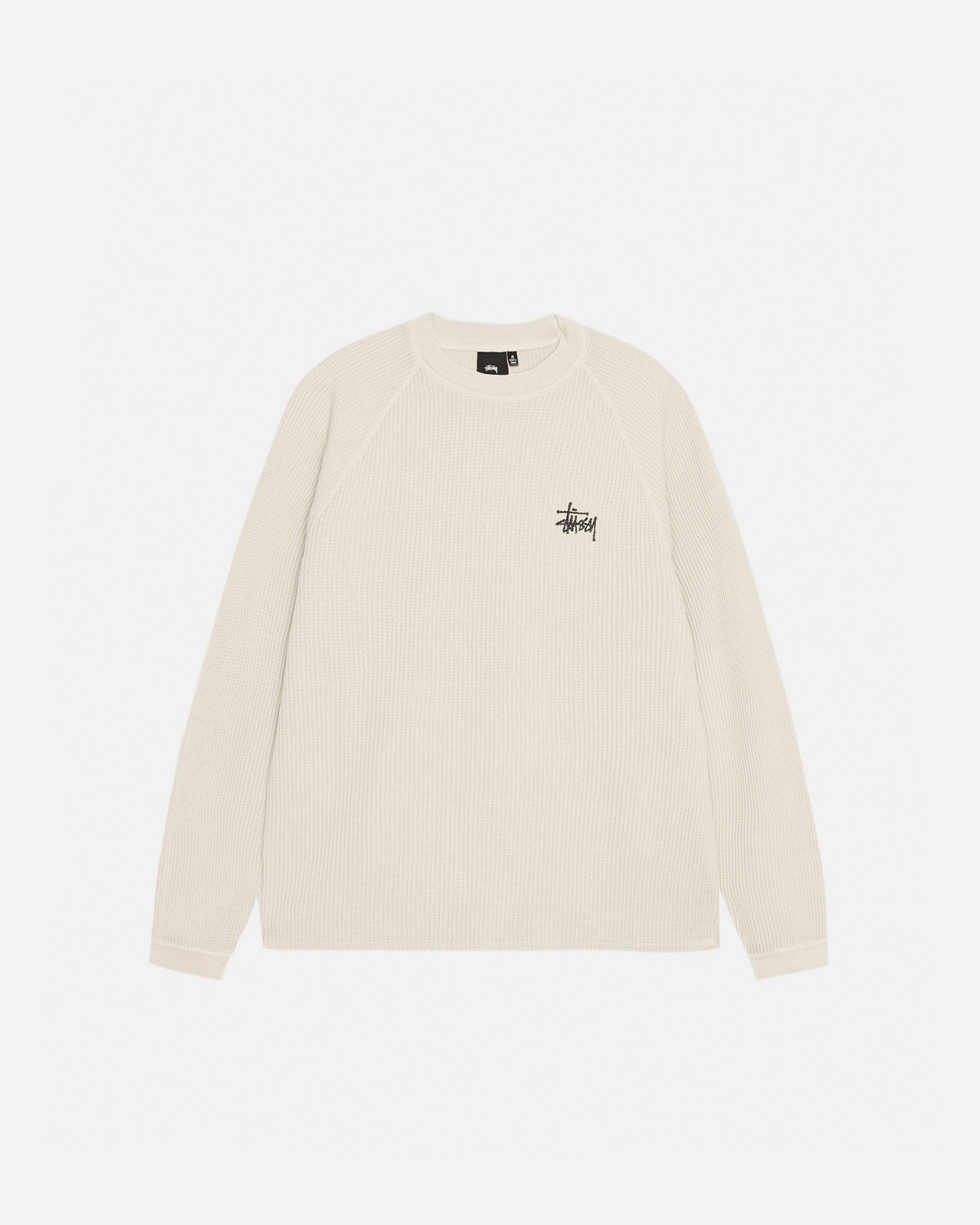 Raglan Thermal Ls Crew in bone – Stüssy