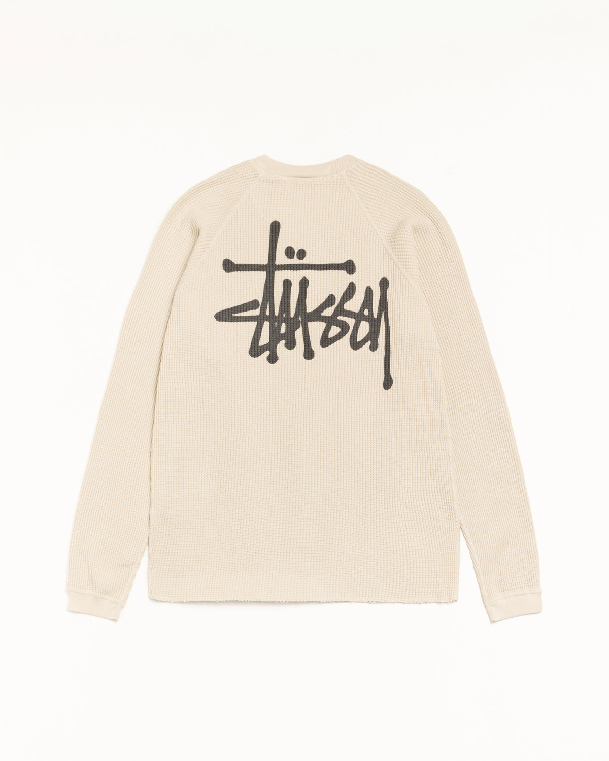 Basic Stüssy Thermal – Bone | Tops & Knits | Stüssy