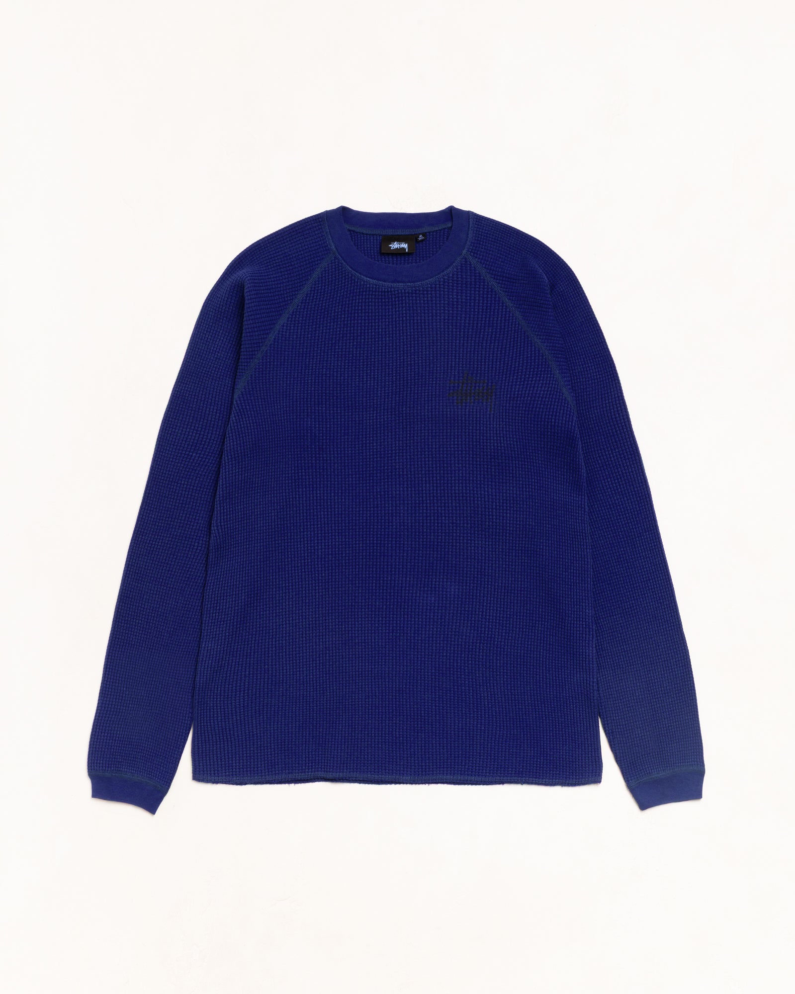 Raglan Thermal Basic Stock Unisex Long Sleeve In Ink