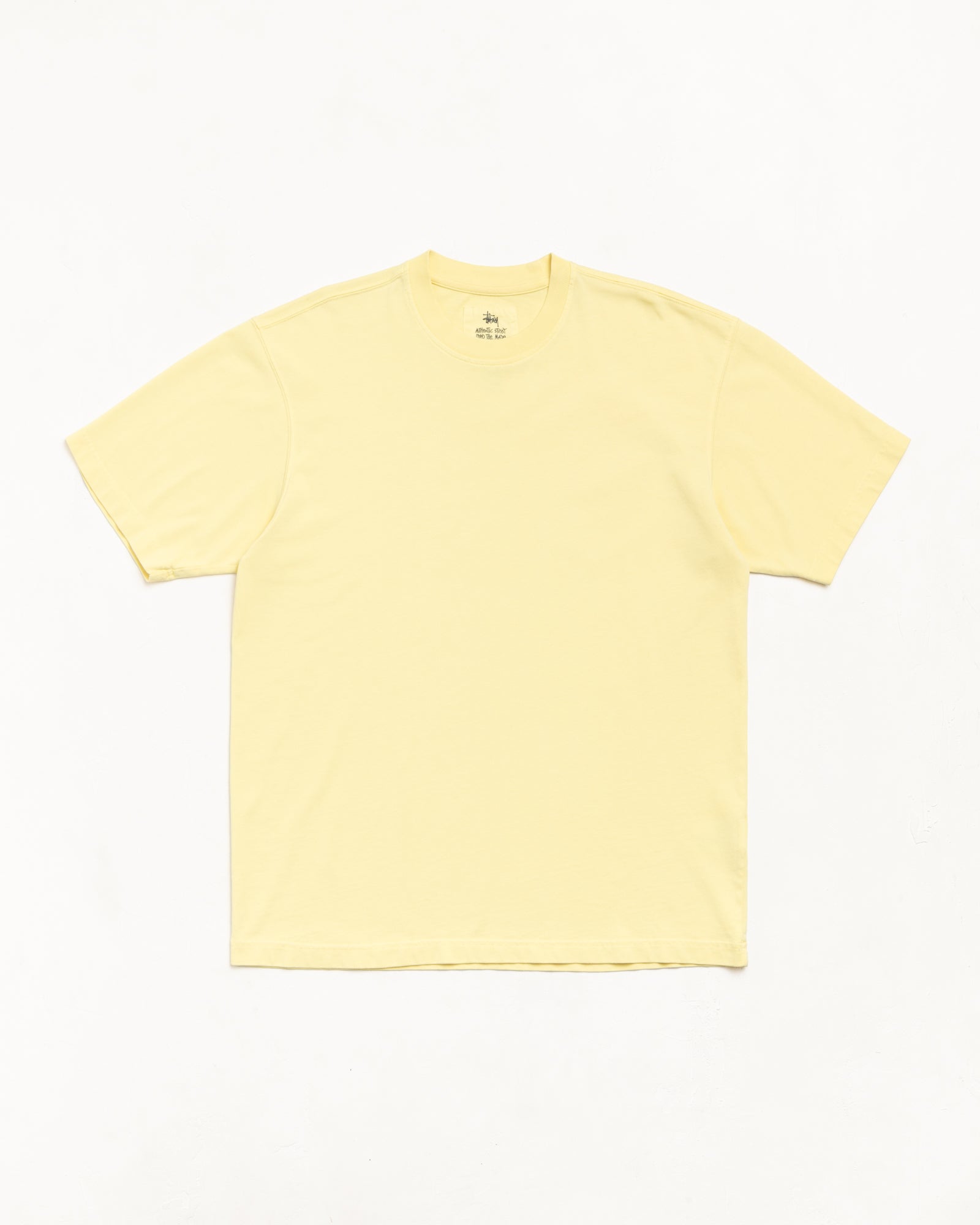 Garment Dyed SS Tee – Faded Yellow | Tops & Shirts | Stüssy