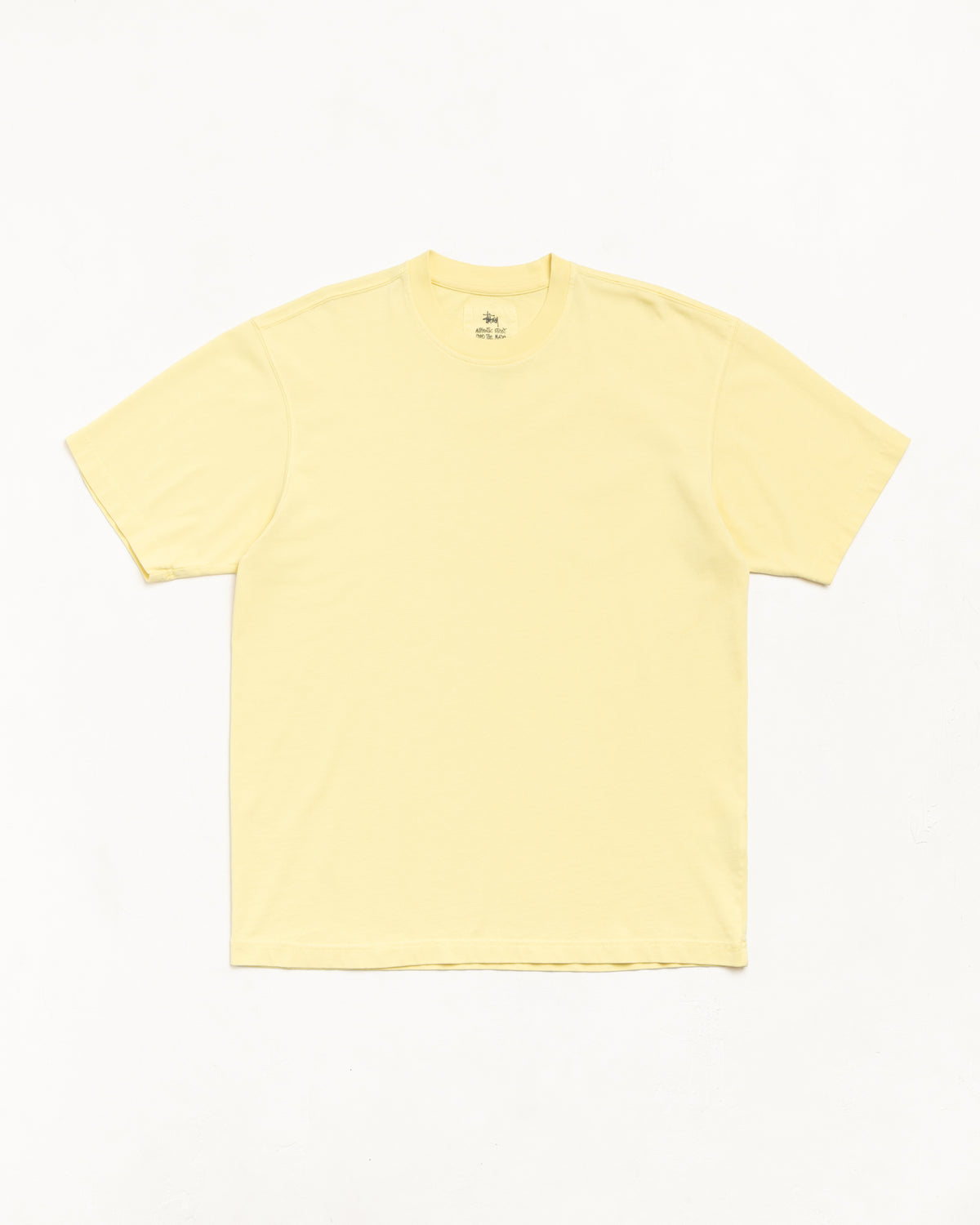 Garment Dyed SS Tee – Faded Yellow | Tops & Shirts | Stüssy