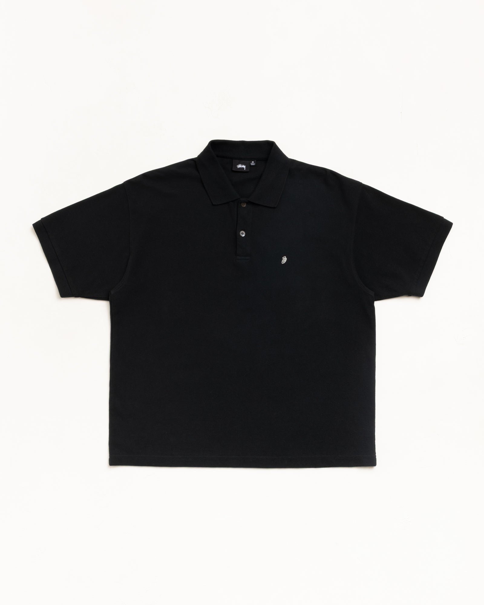 Classic Pique Polo in Black