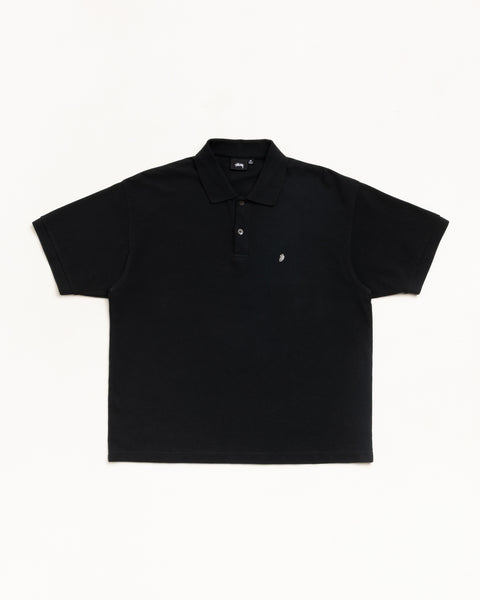 Classic Pique Polo in Black