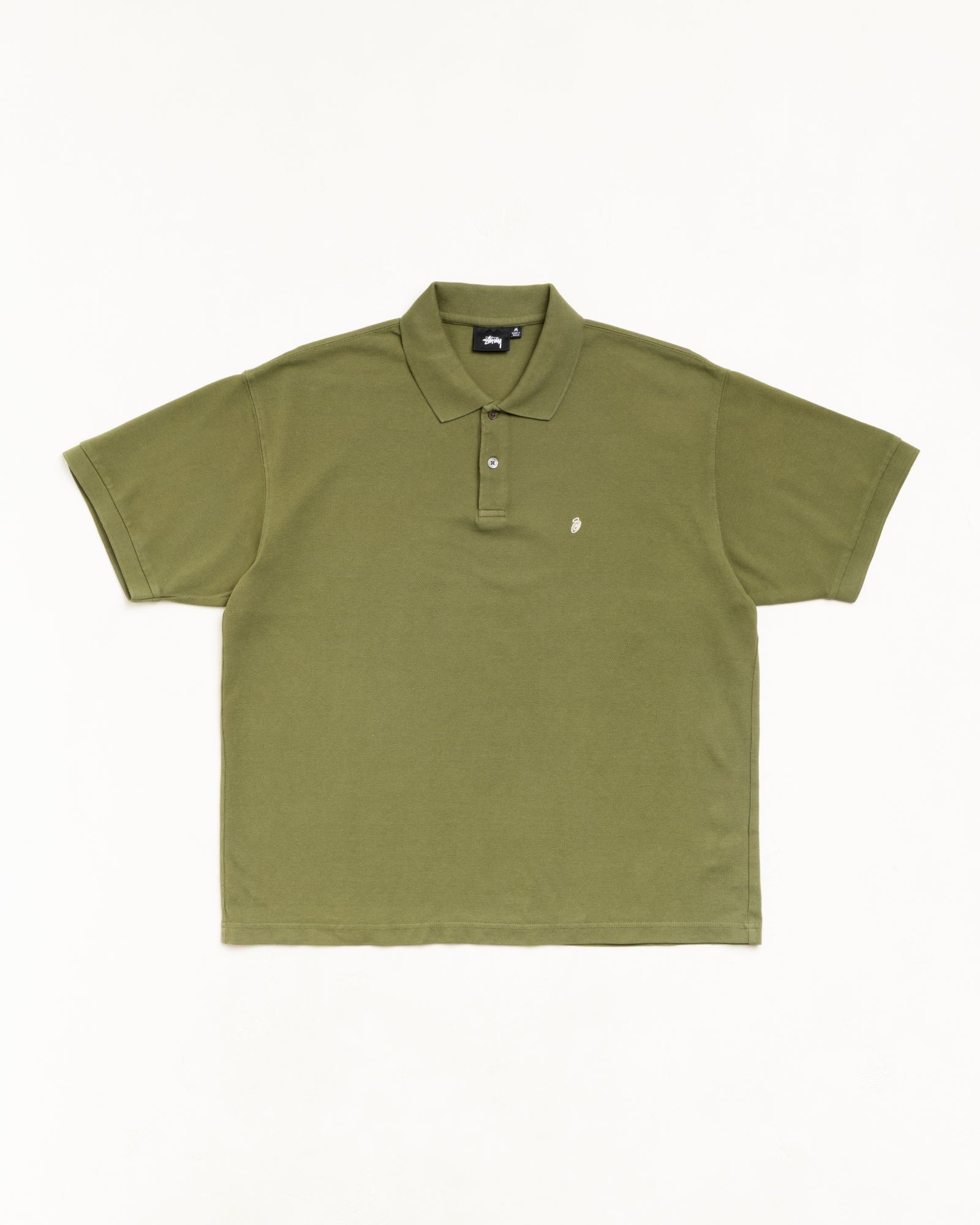 Classic Pique Polo Unisex Short Sleeve In Green