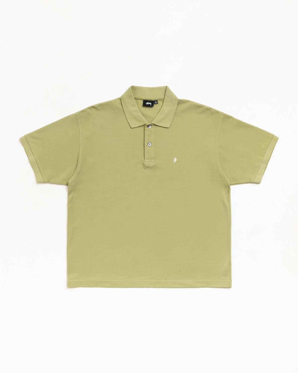 Classic Pique Polo – Leaf | Tops & Knits | Stüssy