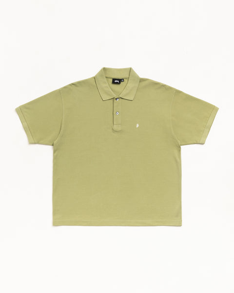Classic Pique Polo in Leaf