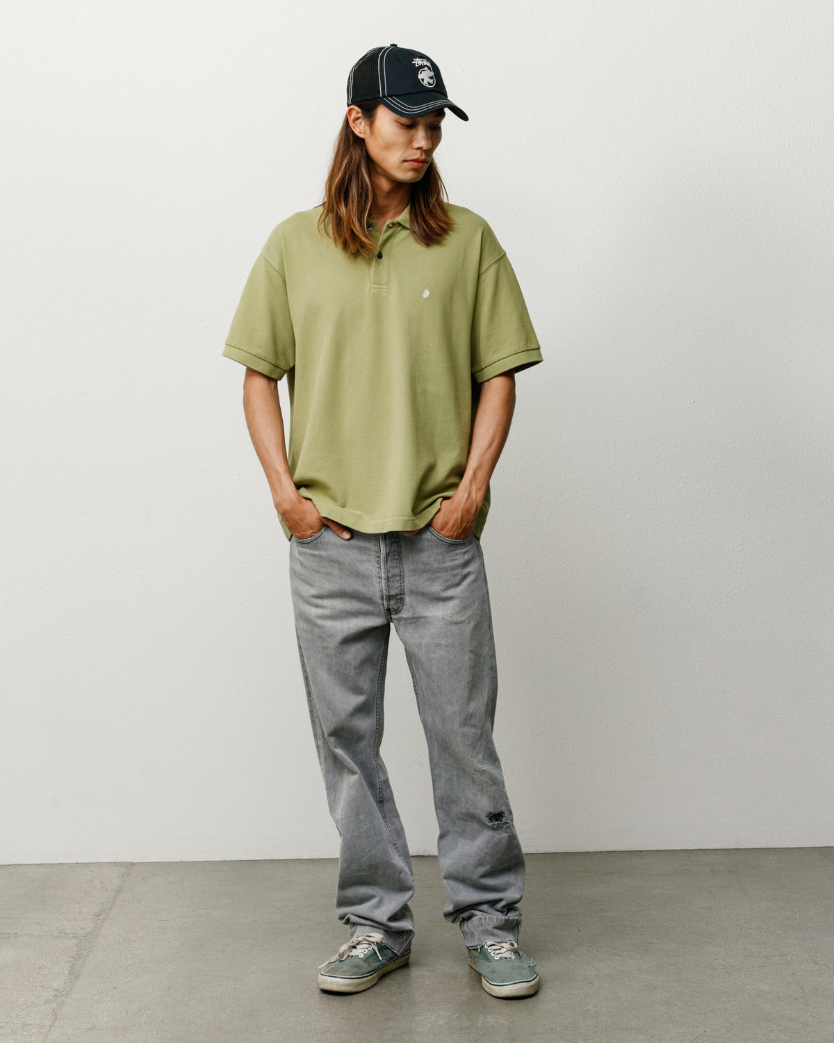 Classic Pique Polo – Leaf | Tops & Knits | Stüssy