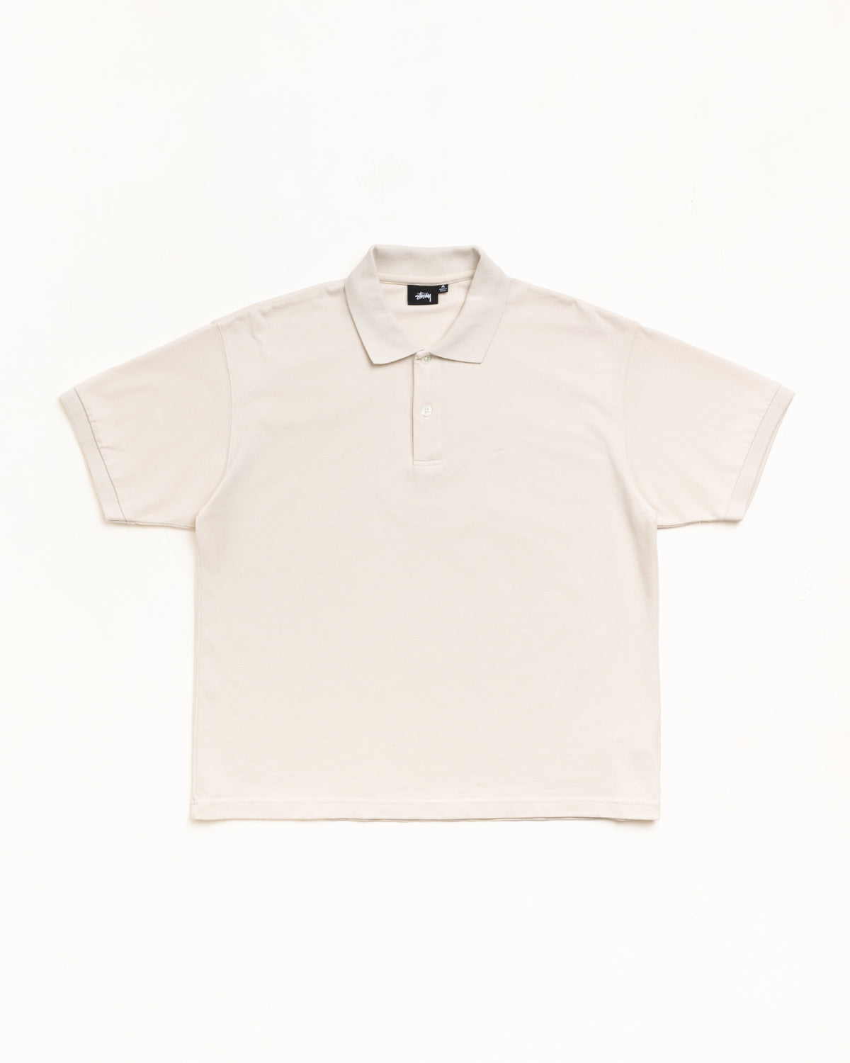 Classic Pique Polo – Off White | Tops & Knits | Stüssy