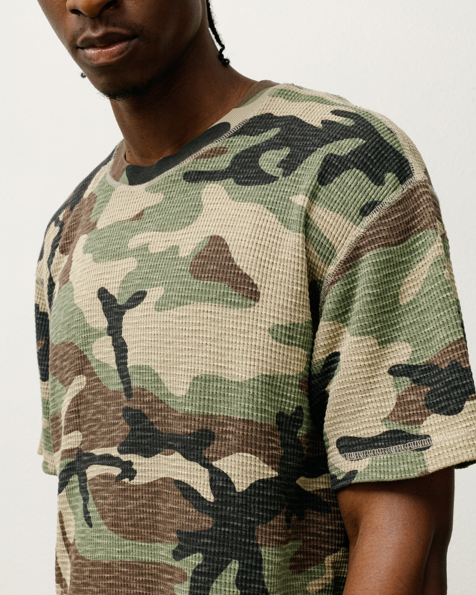 Pigment Dyed SS Thermal - Camo | Tops & Knits | Stüssy