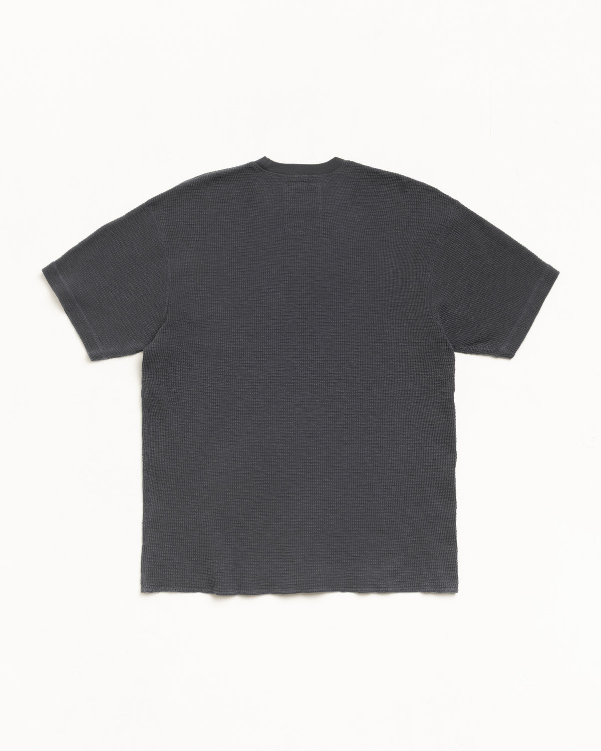 Pigment Dyed Ss Thermal – Faded Black | Tops & Knits | Stüssy