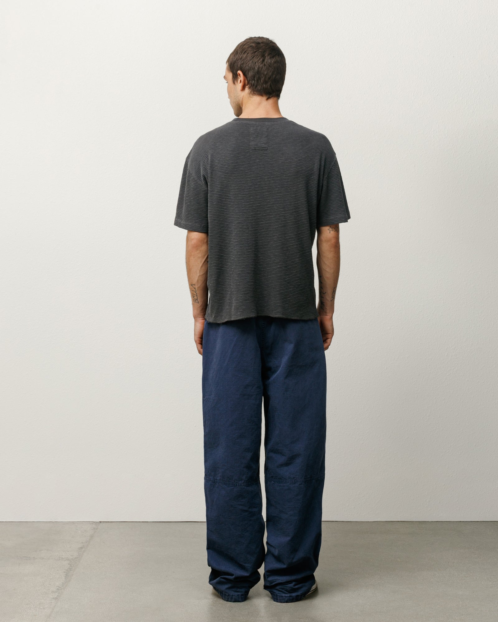 Pigment Dyed Ss Thermal – Faded Black | Tops & Knits | Stüssy