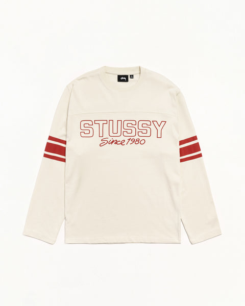 Football Crew – Bone | Tops & Shirts | Stüssy