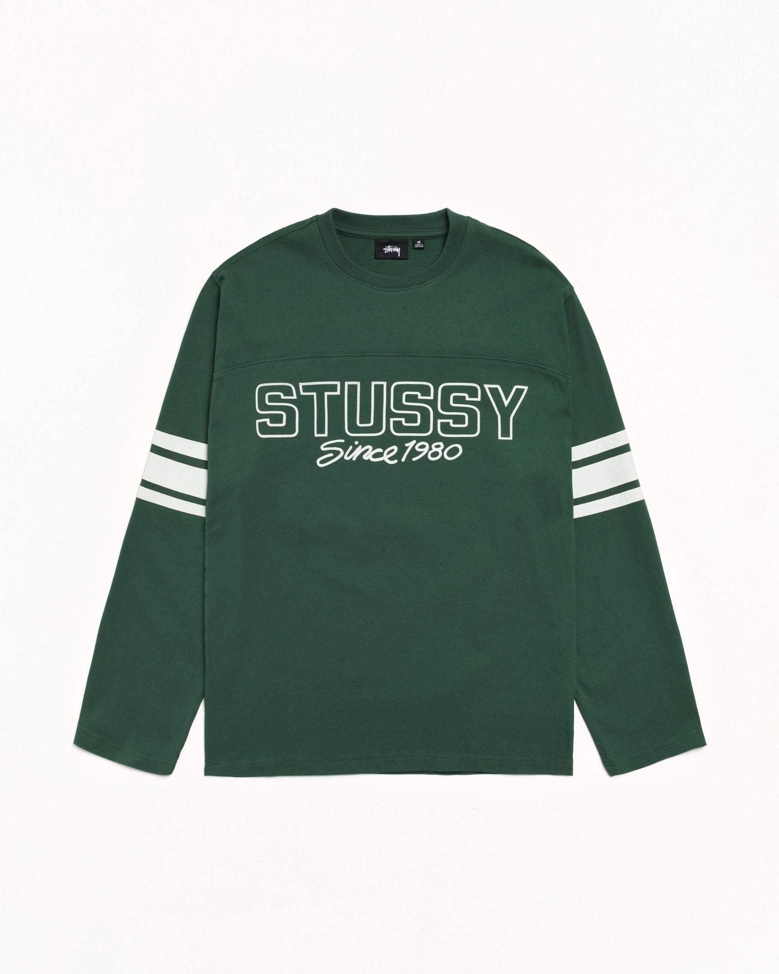 Football Crew – Green | Tops & Shirts | Stüssy