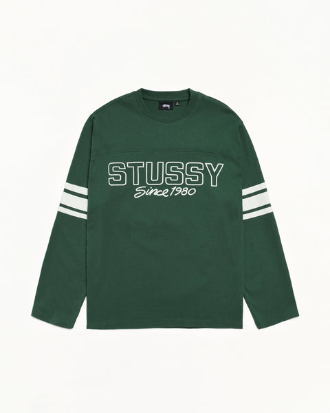 Football Crew Mens Long Sleeve In Green