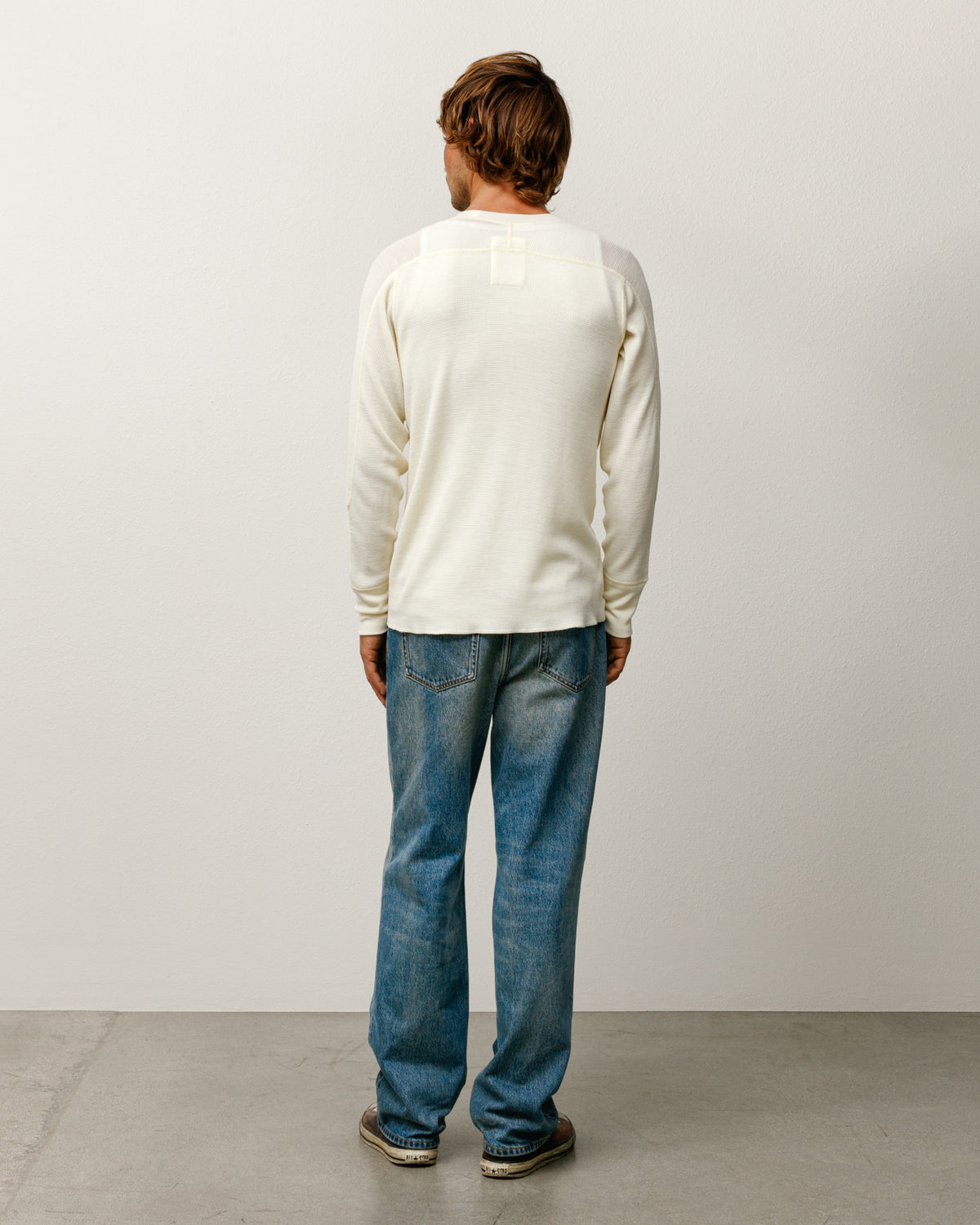 Wool LS Thermal – Ecru | Tops & Knits | Stüssy