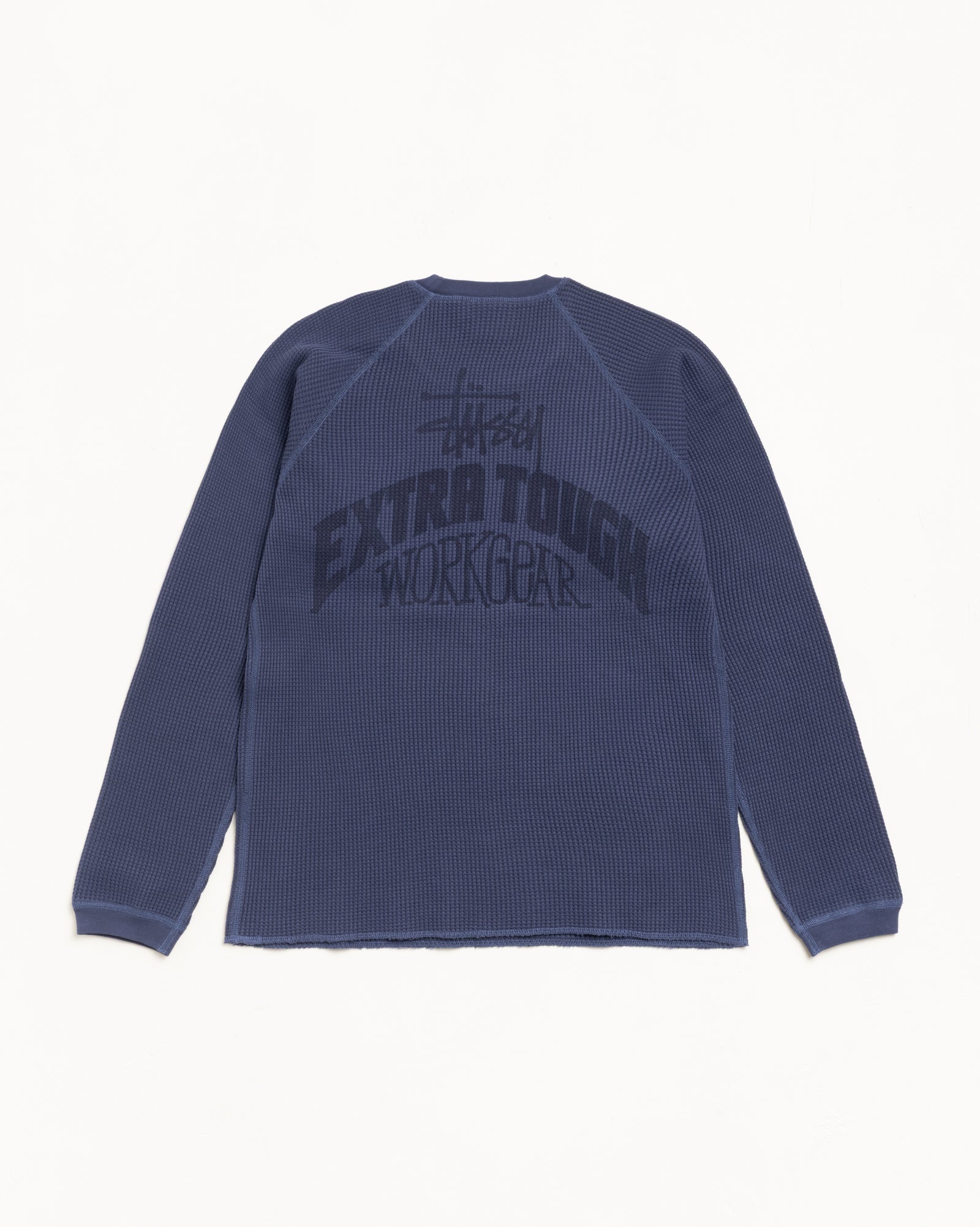 Extra Tough Raglan Thermal – Navy | Tops & Knits | Stüssy