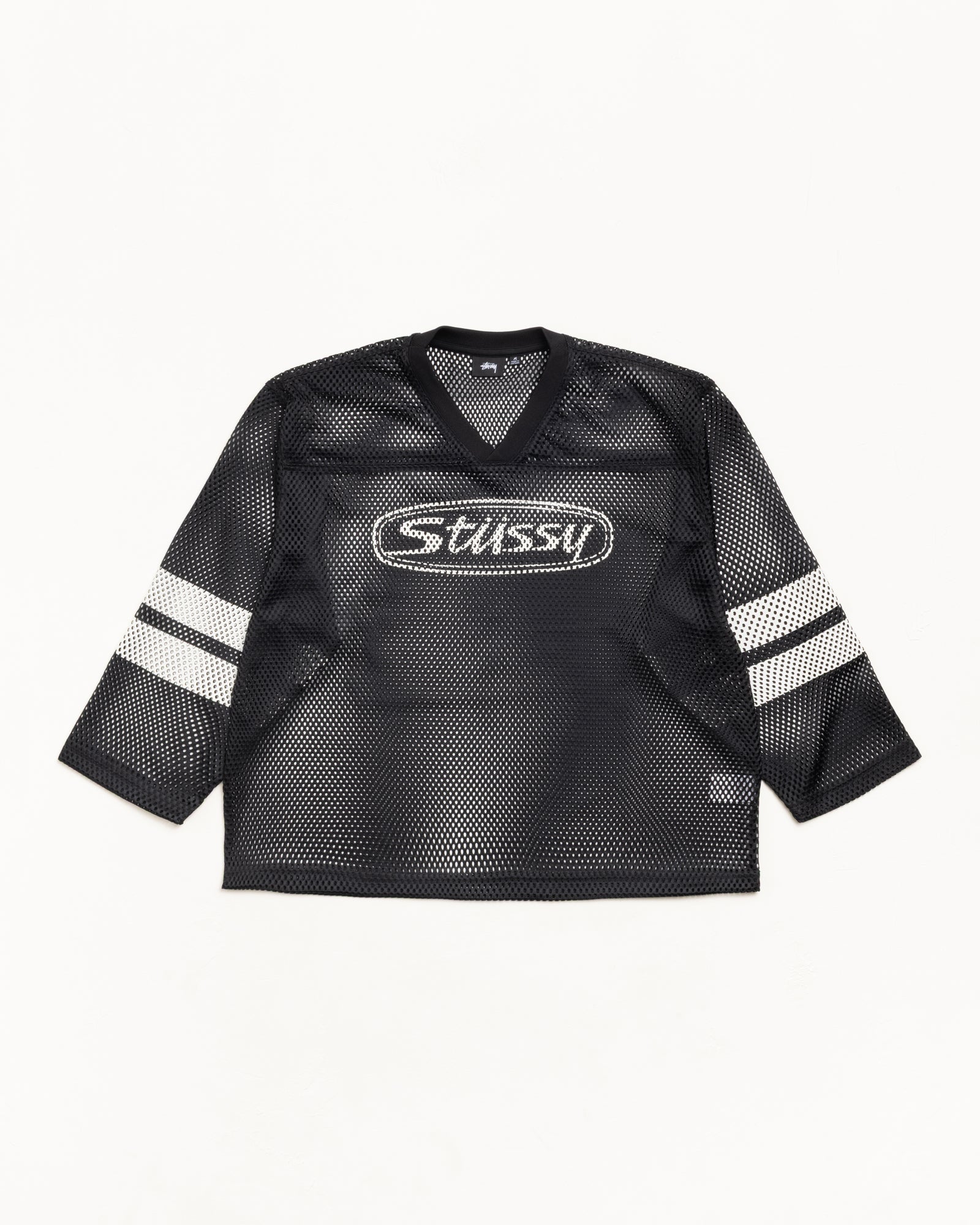 Trucker Team Jersey – Black | Tops & Shirts | Stüssy