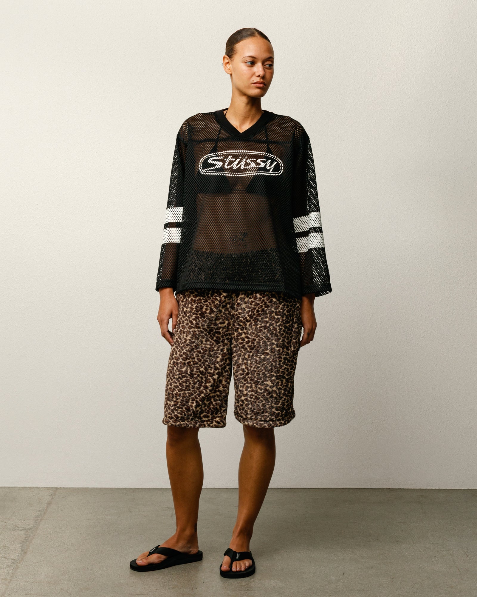 Trucker Team Jersey – Black | Tops & Shirts | Stüssy