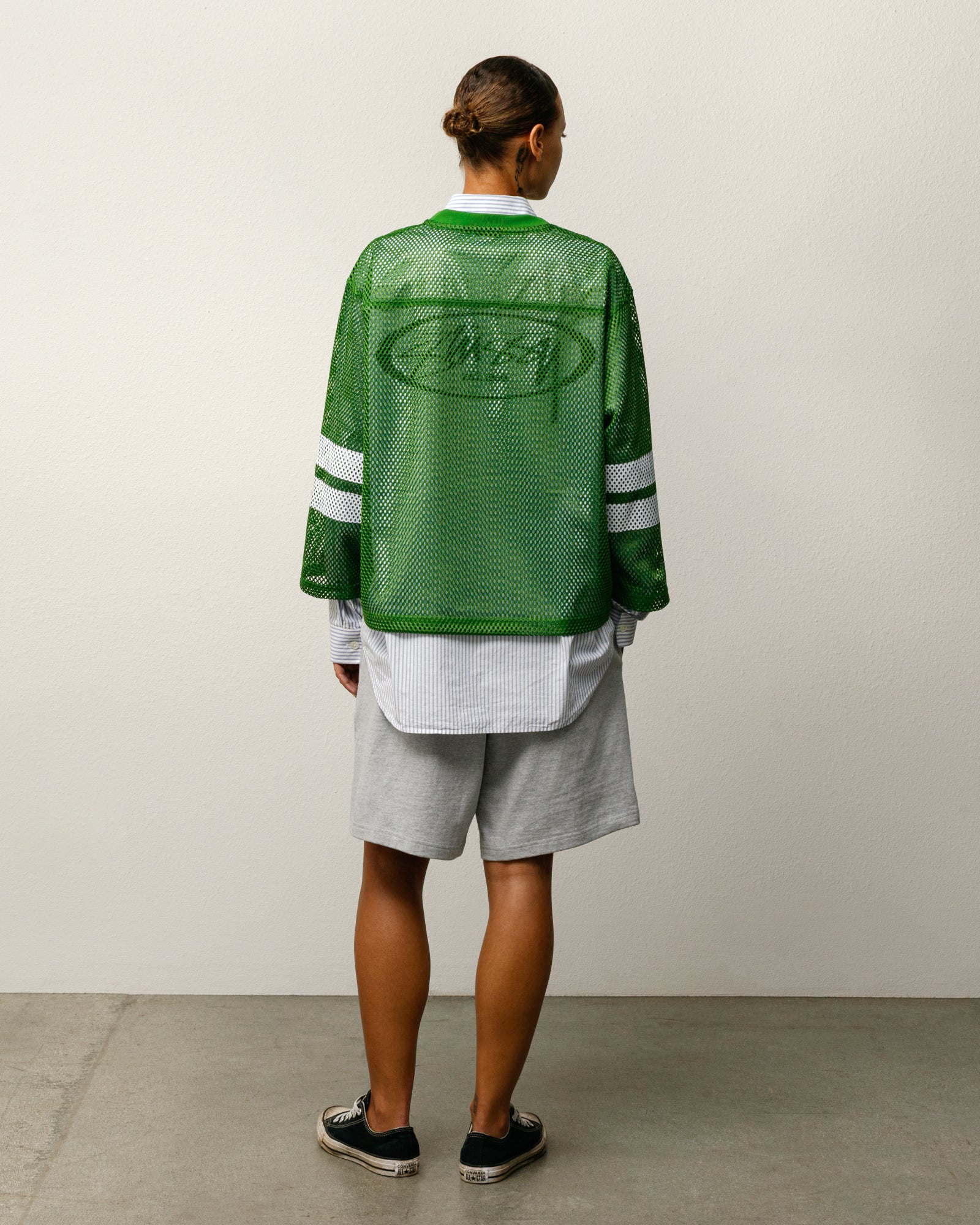 Trucker Team Jersey – Green | Tops & Shirts | Stüssy