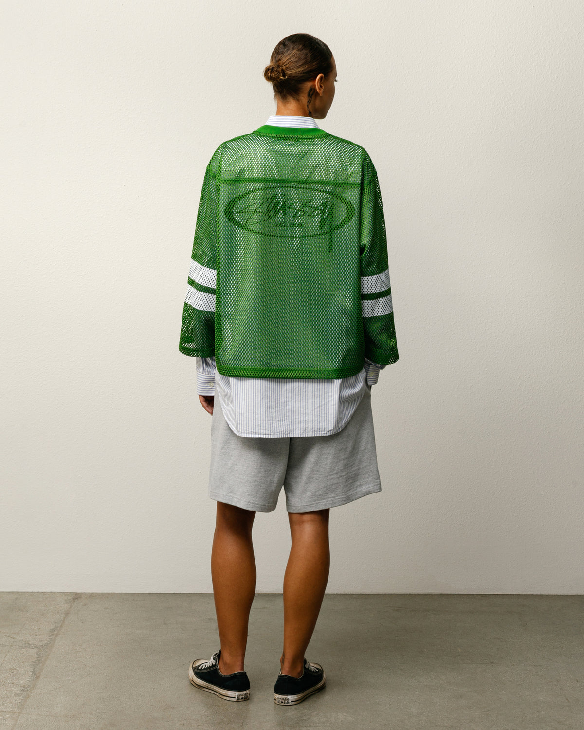 Trucker Team Jersey – Green | Tops & Shirts | Stüssy