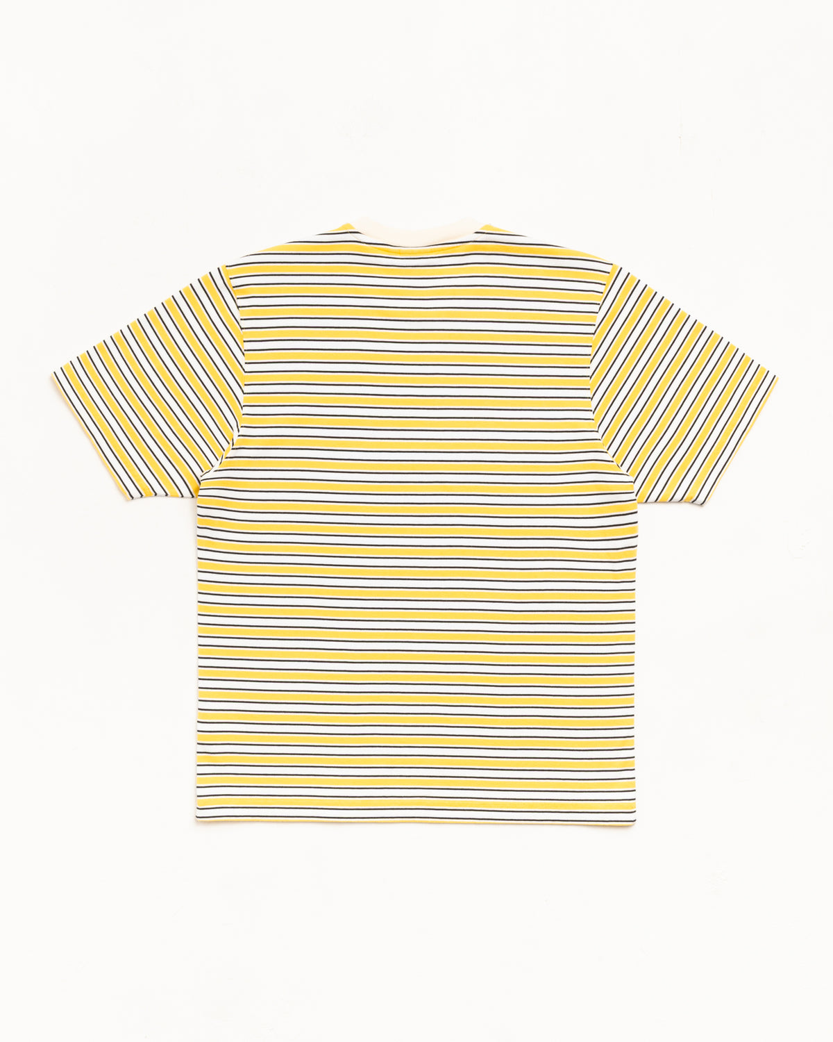 Beach Stripe Tee – Yellow | Tops & Knits | Stüssy