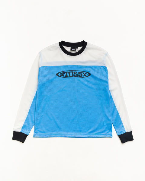 Terrain Jersey Unisex Long Sleeve In Blue