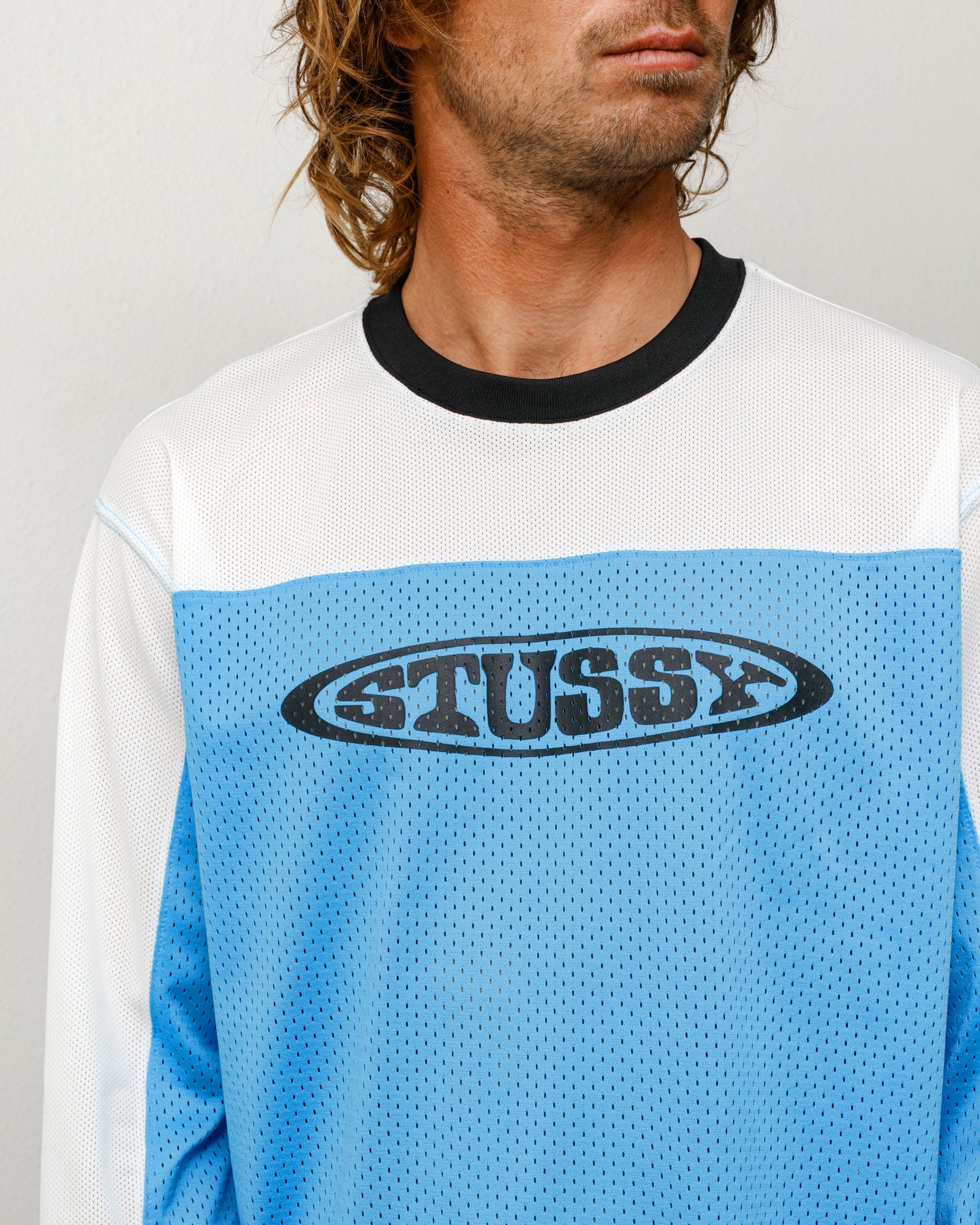 Terrain Jersey – Blue | Tops & Shirts | Stüssy
