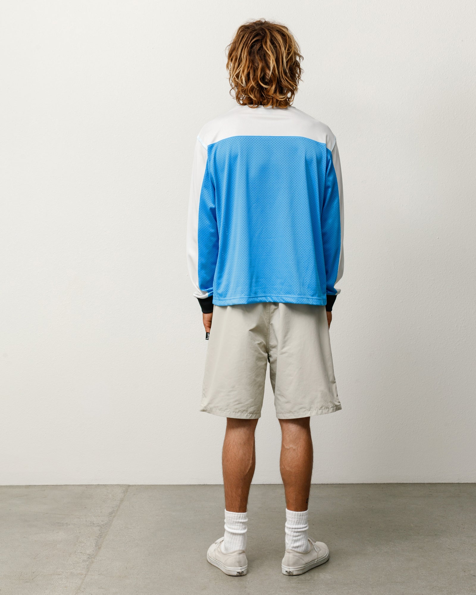 Terrain Jersey Unisex Long Sleeve In Blue