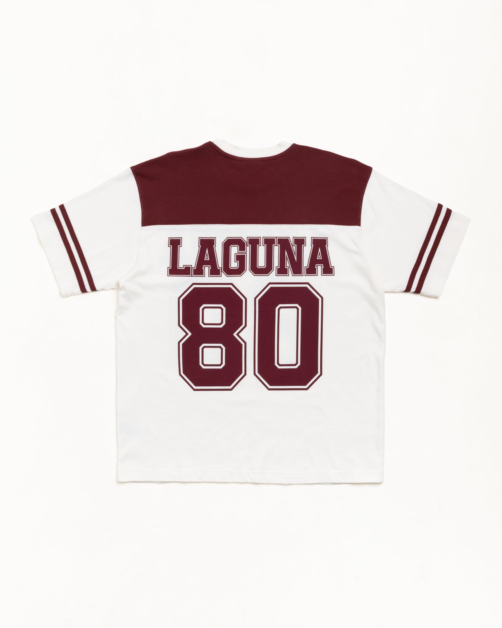 Laguna Short Sleeve Unisex Short Sleeve In Maroon