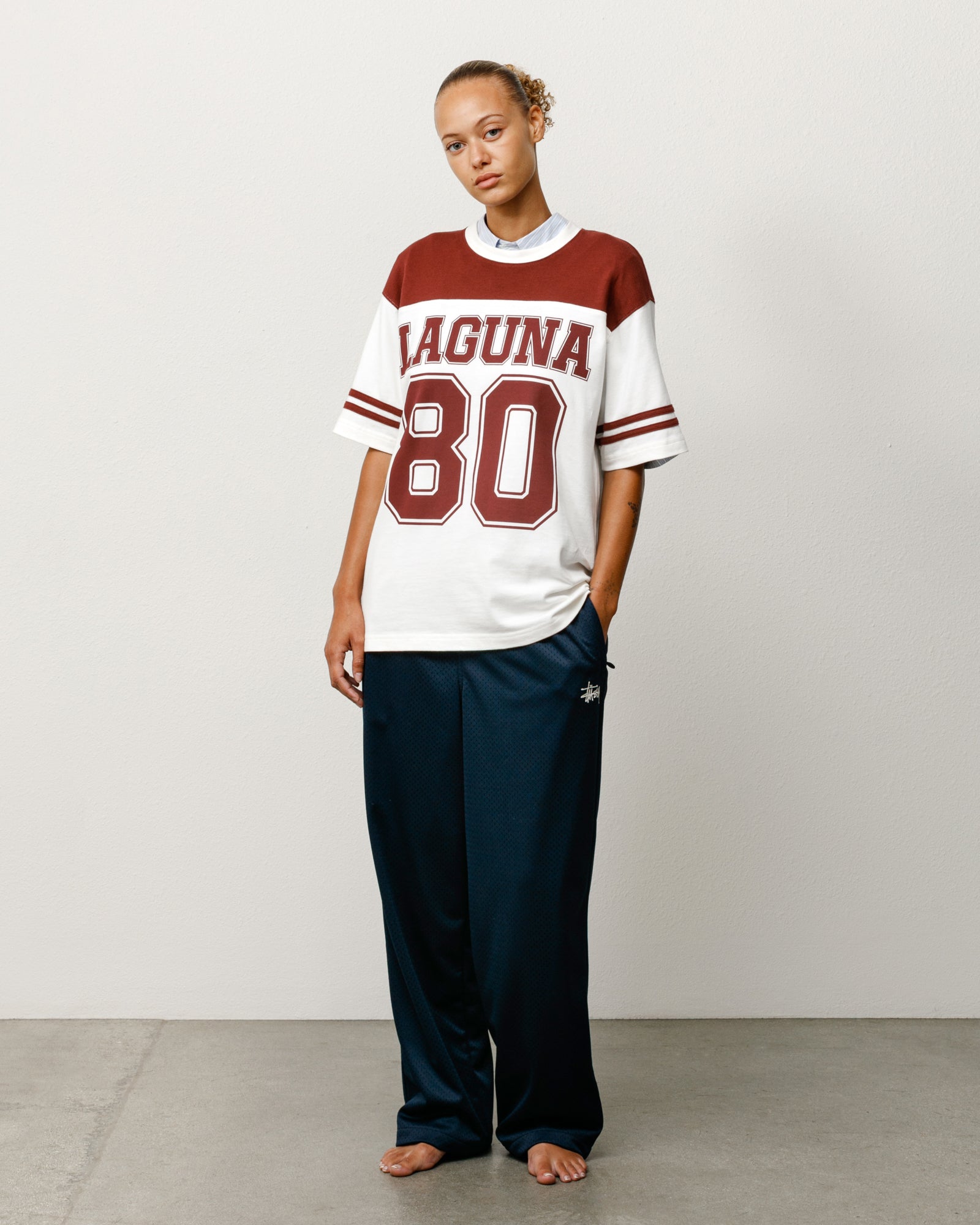 Laguna 80 Jersey – Maroon | Tops & Shirts | Stüssy
