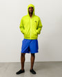 ATHLETIC MESH ZIP HOODIE