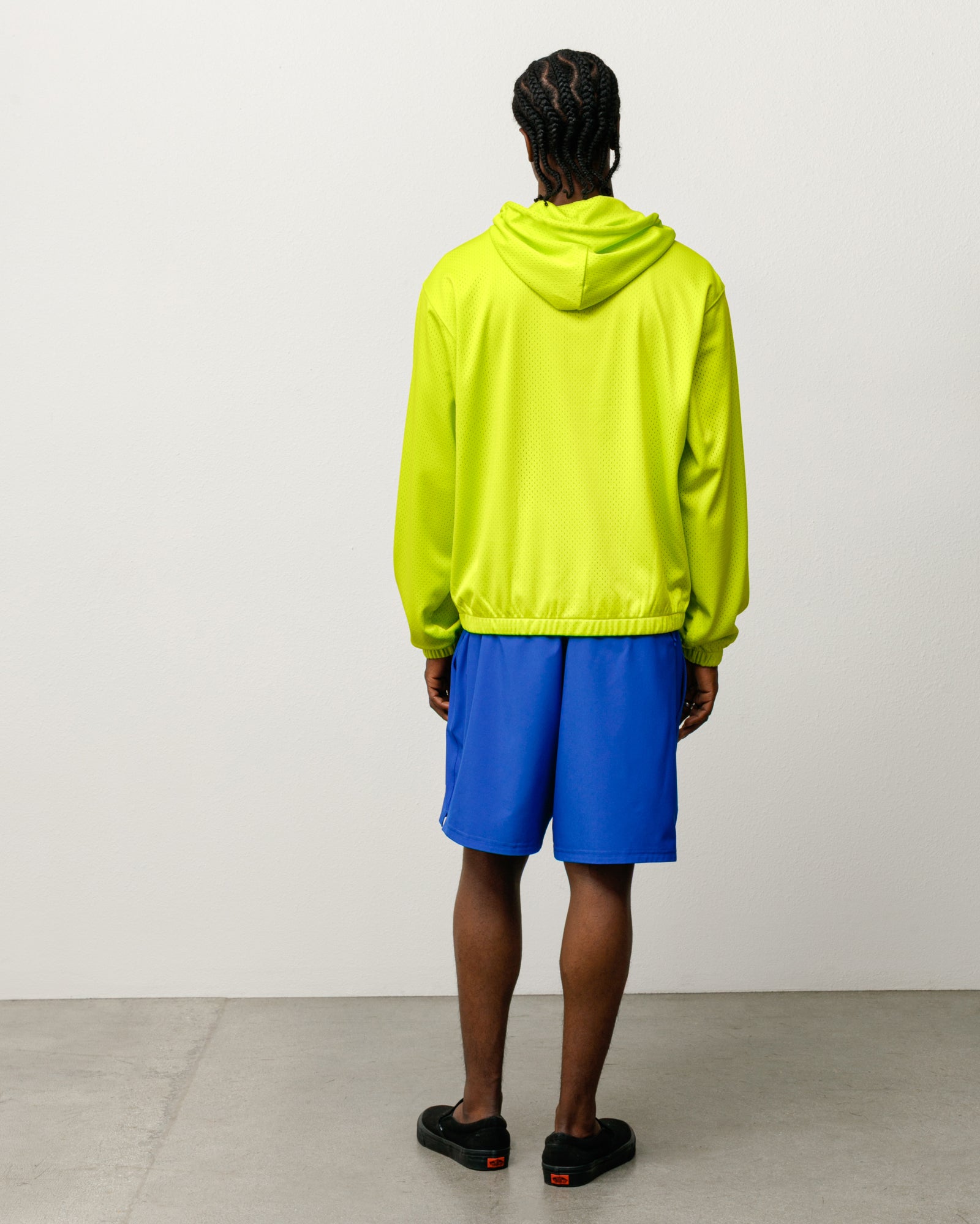 Athletic Mesh Zip Hoodie – Safety Green | Tops & Knits | Stüssy