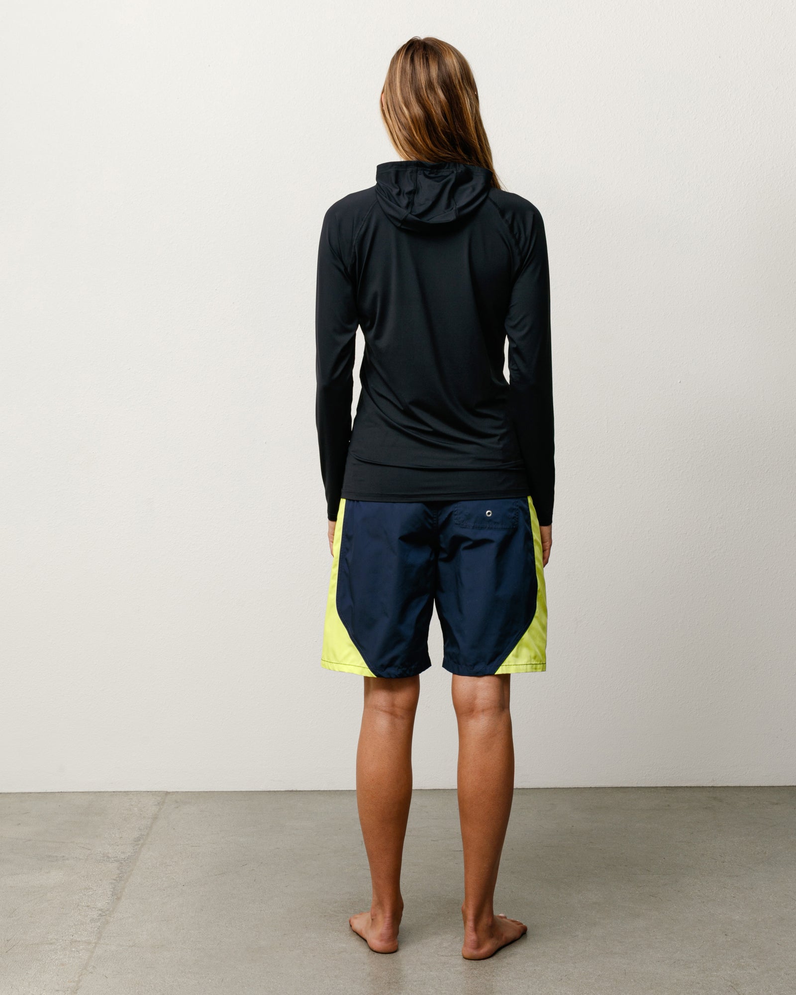 Hooded Rash Guard – Black | Tops & Shirts | Stüssy